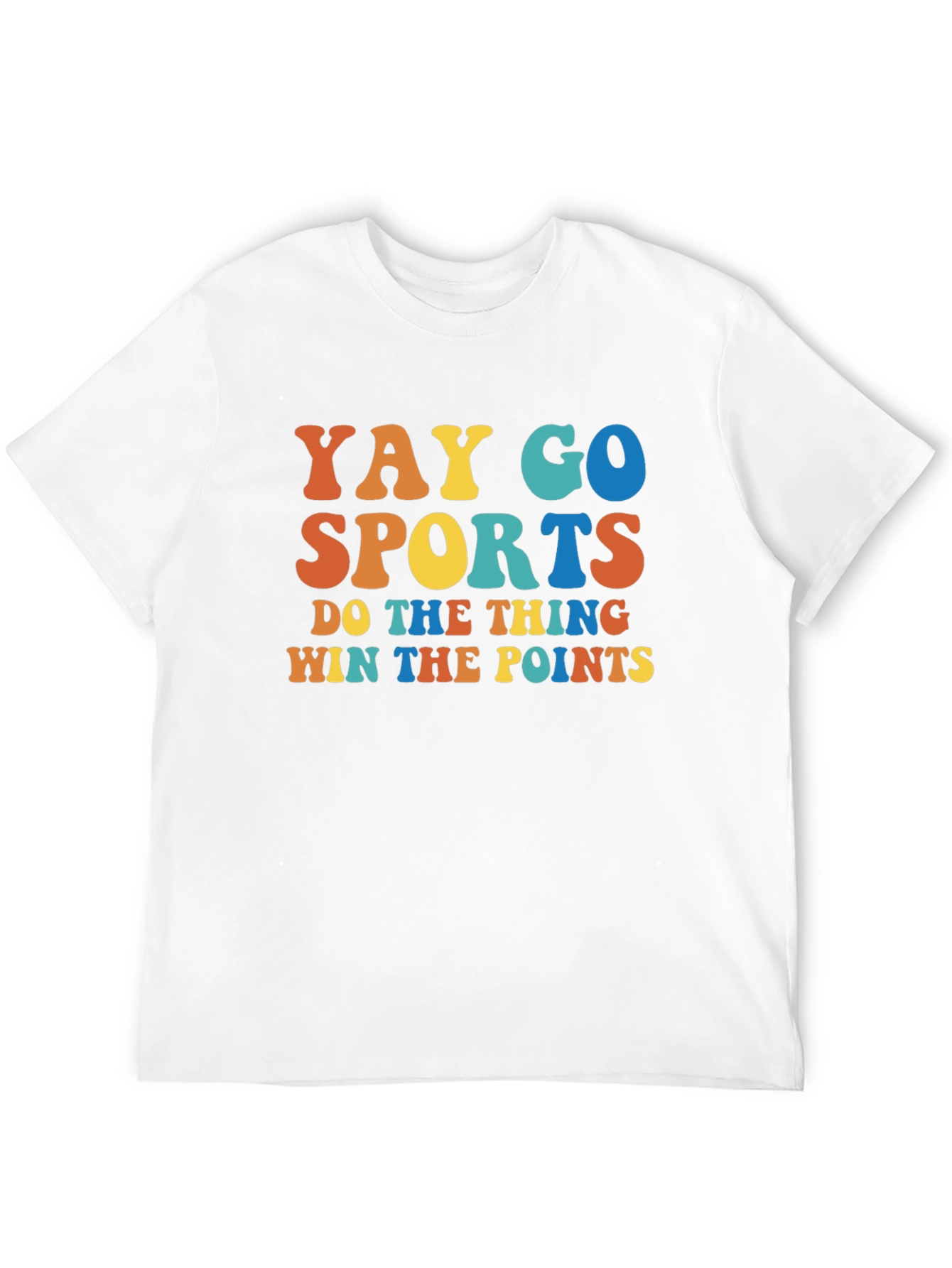 Yay Go Sports T-Shirt - Retro Graphic Tee