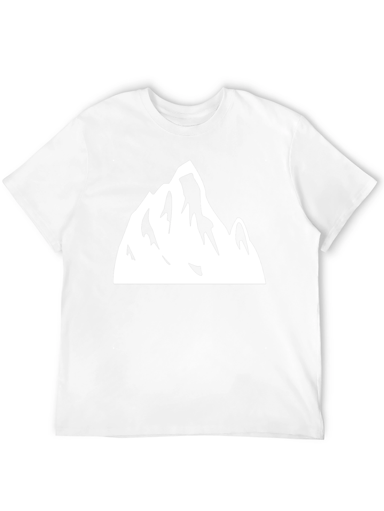 Mountain Graphic Tee - Black Cotton
