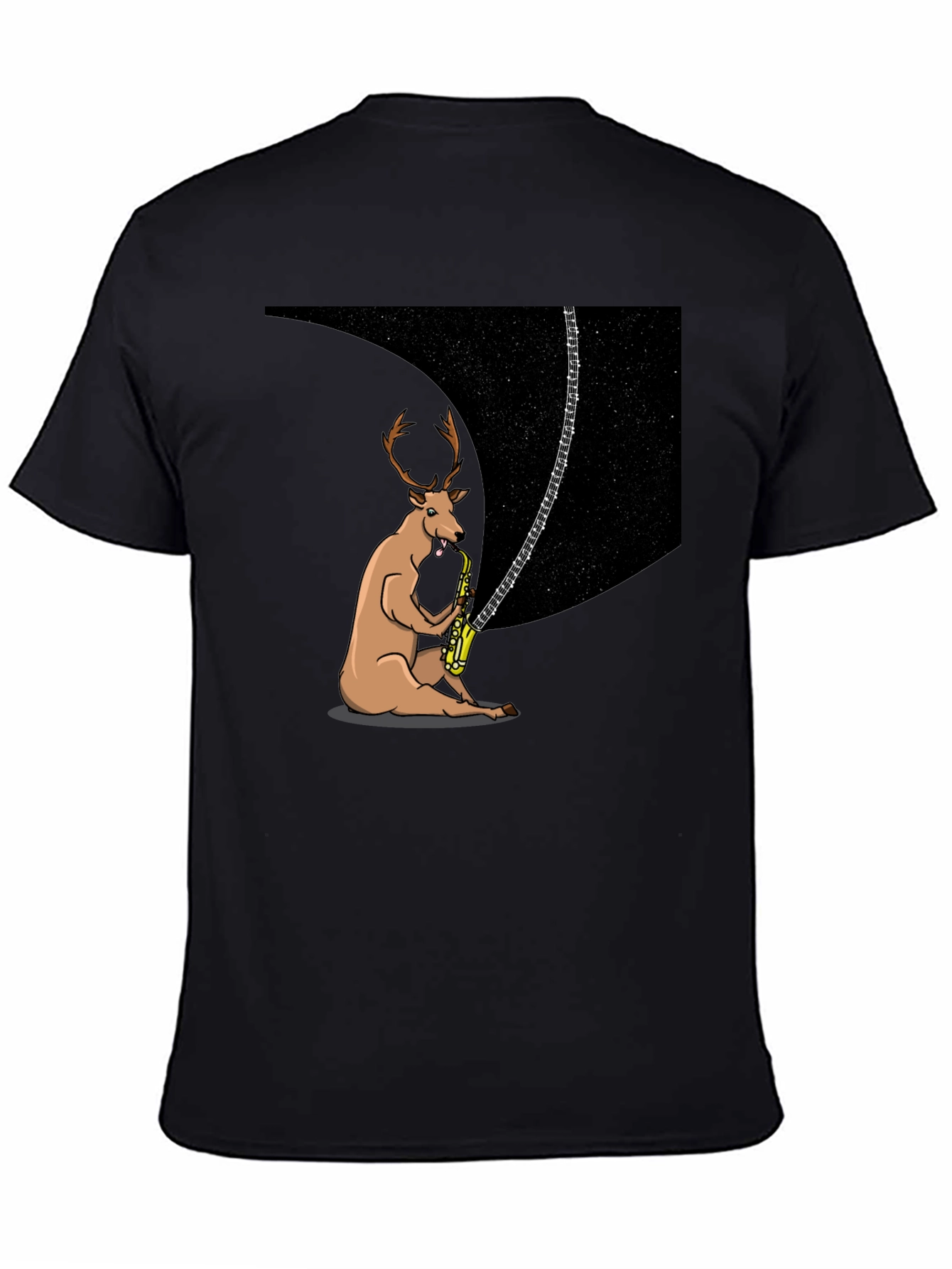 Cosmic Jazz Deer Graphic Tee