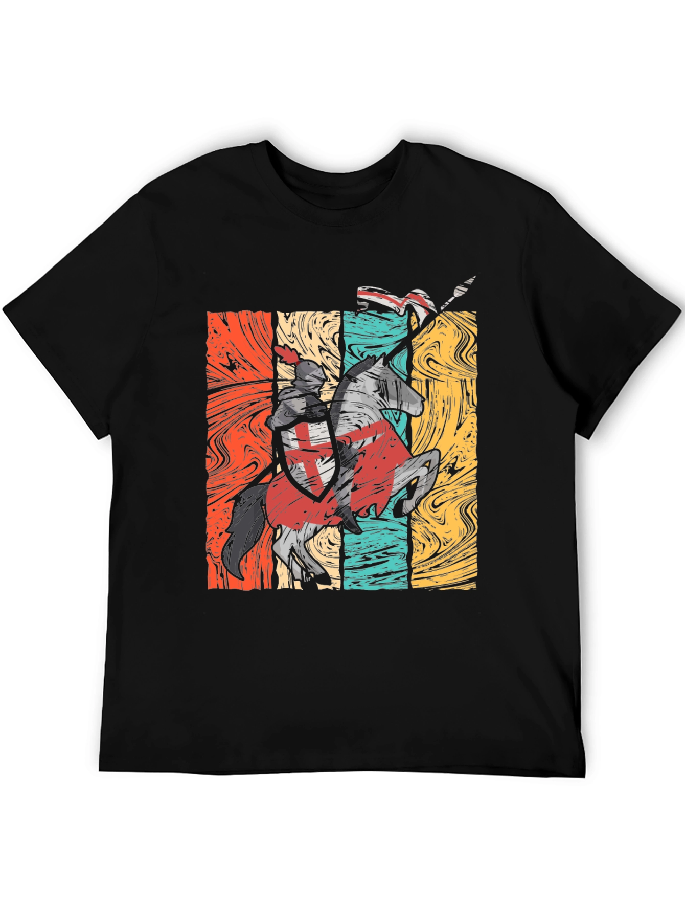 Retro Knight Templar T-Shirt