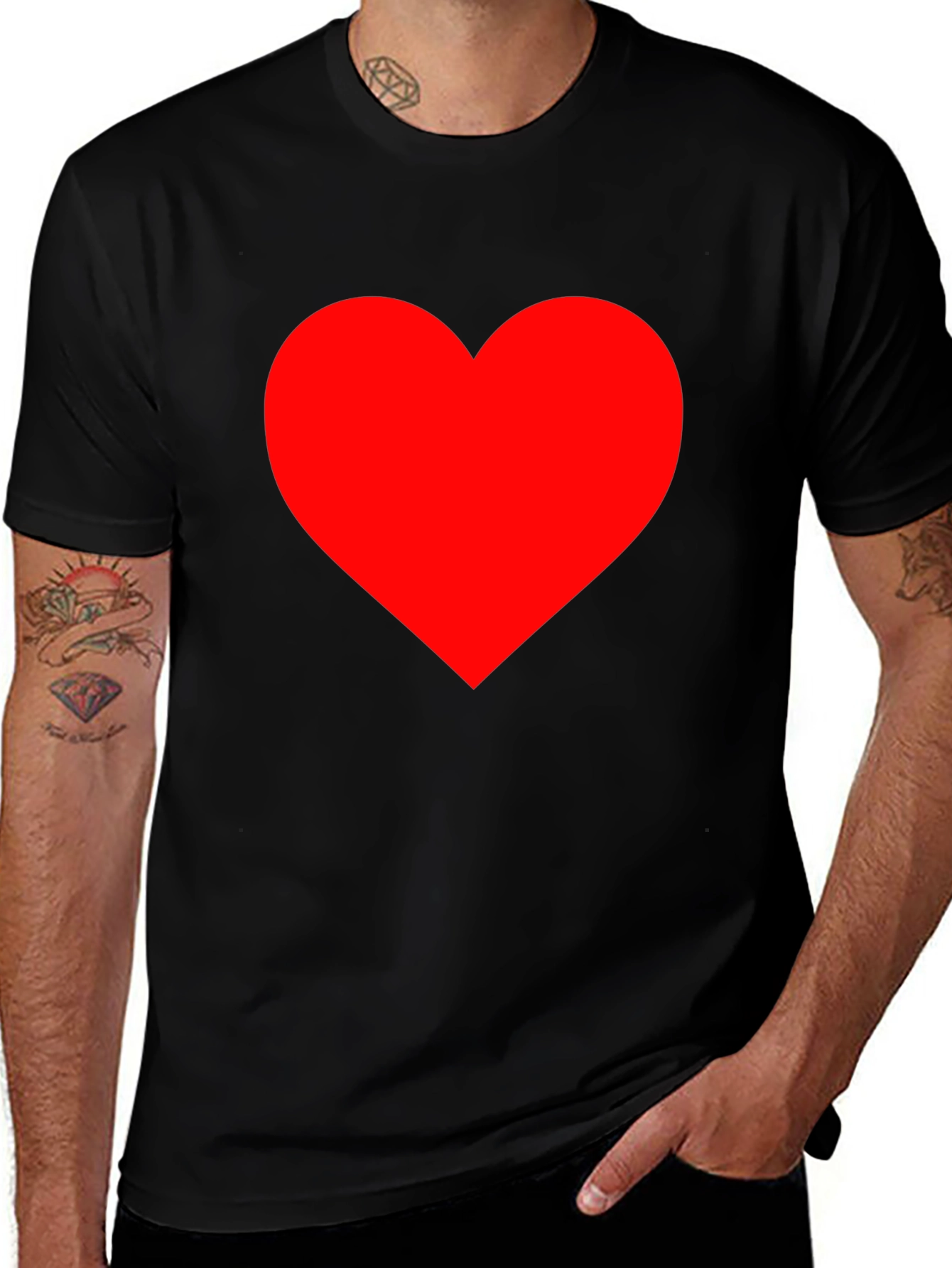 Bold Heart Tee - Express Your Love