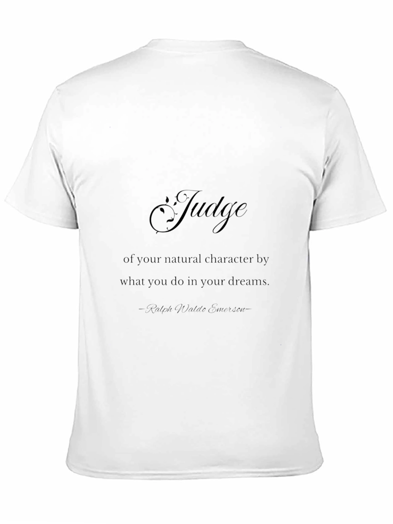 Inspirational Judge Black T-Shirt