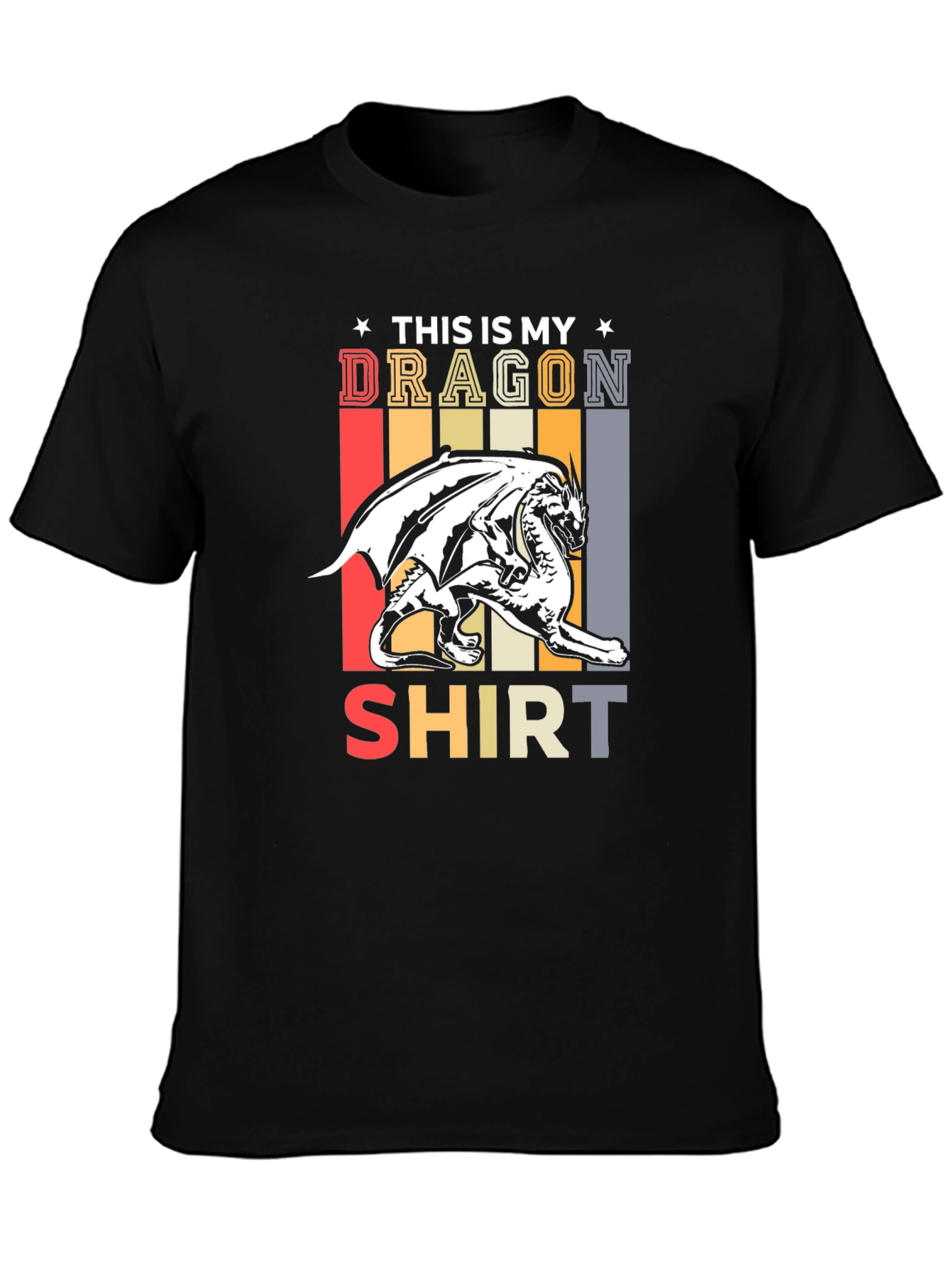 This Is My Dragon Shirt - Graphic Tee