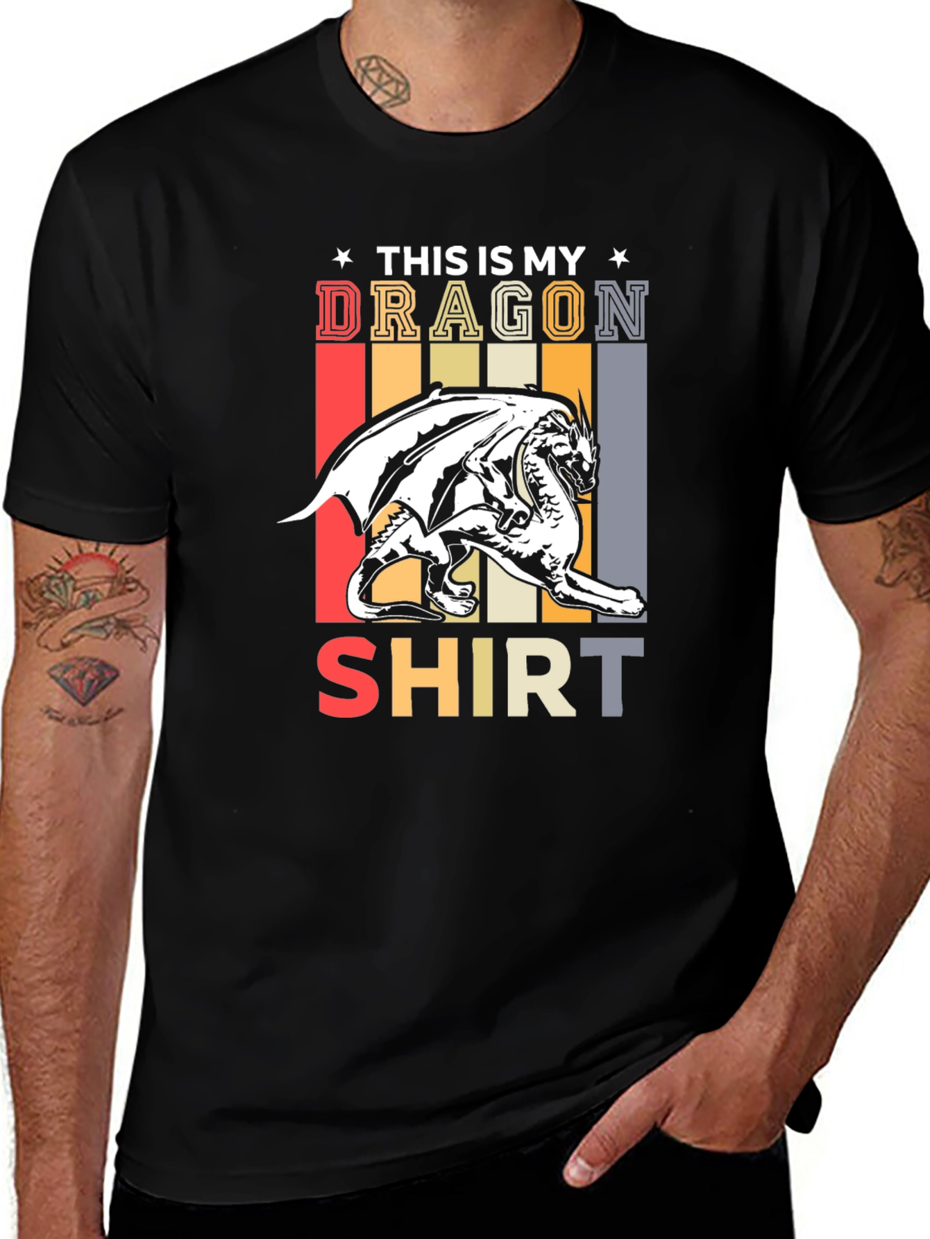 This Is My Dragon Shirt - Graphic Tee