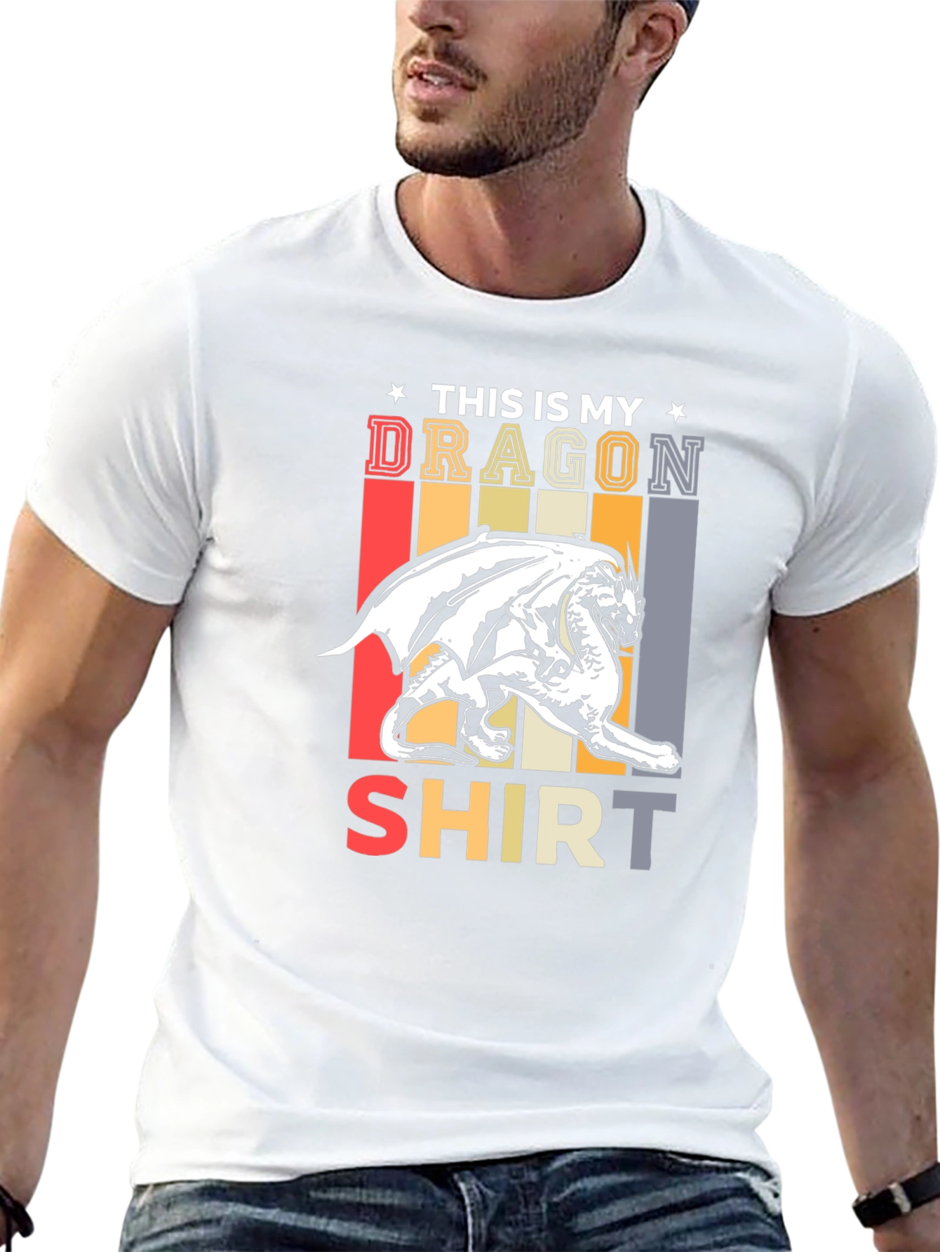 This Is My Dragon Shirt - Graphic Tee