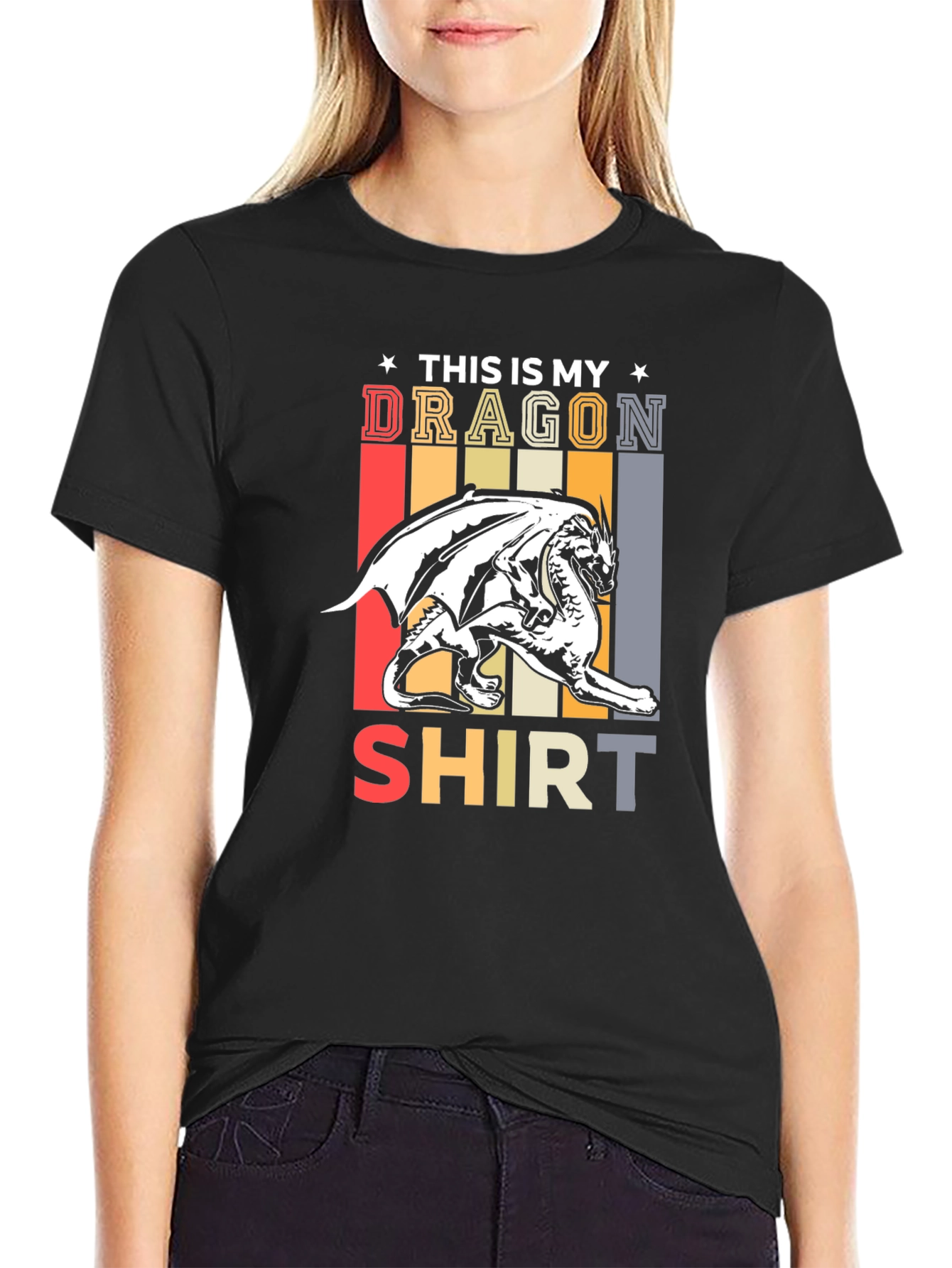 This Is My Dragon Shirt - Graphic Tee