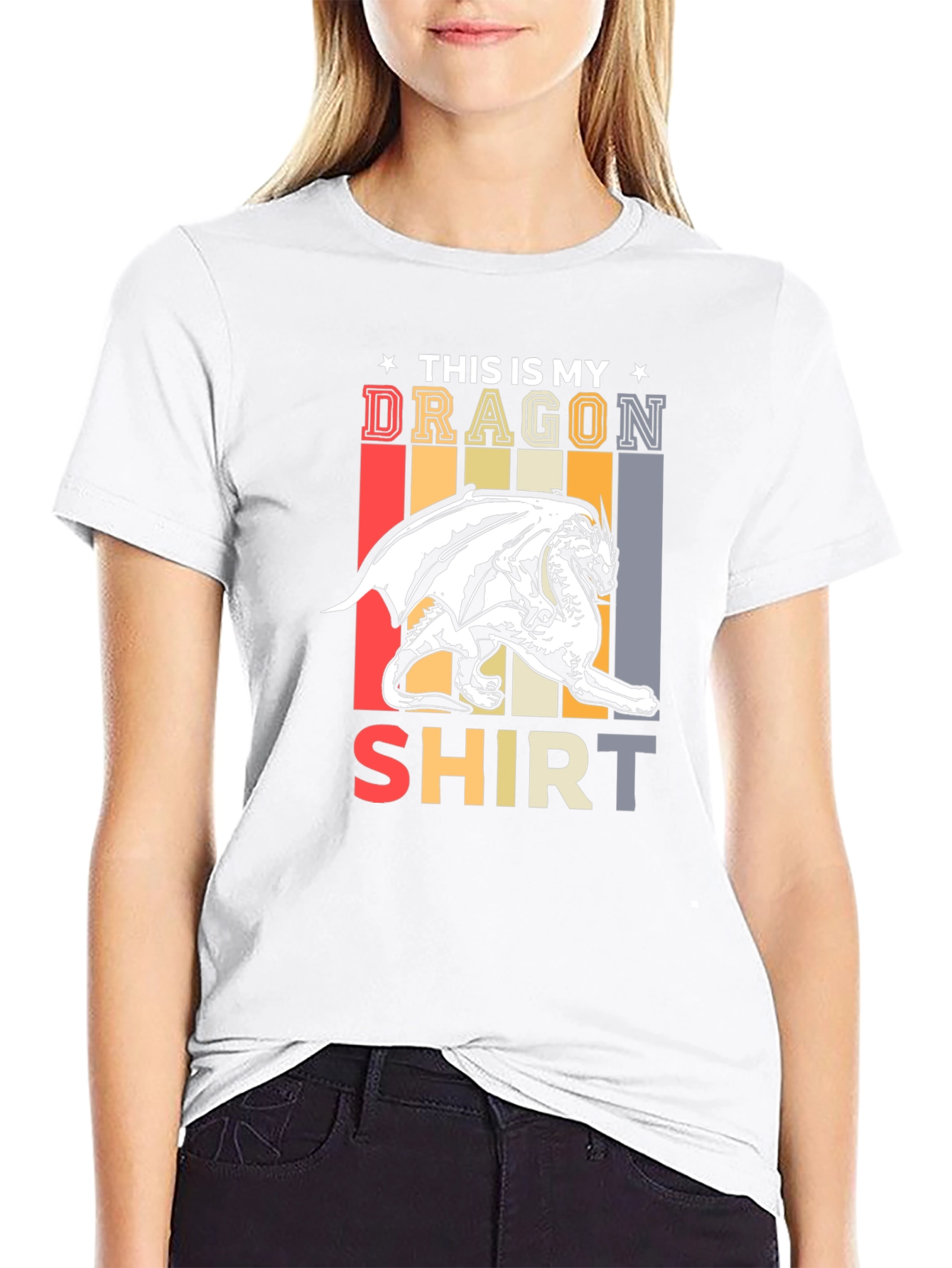 This Is My Dragon Shirt - Graphic Tee