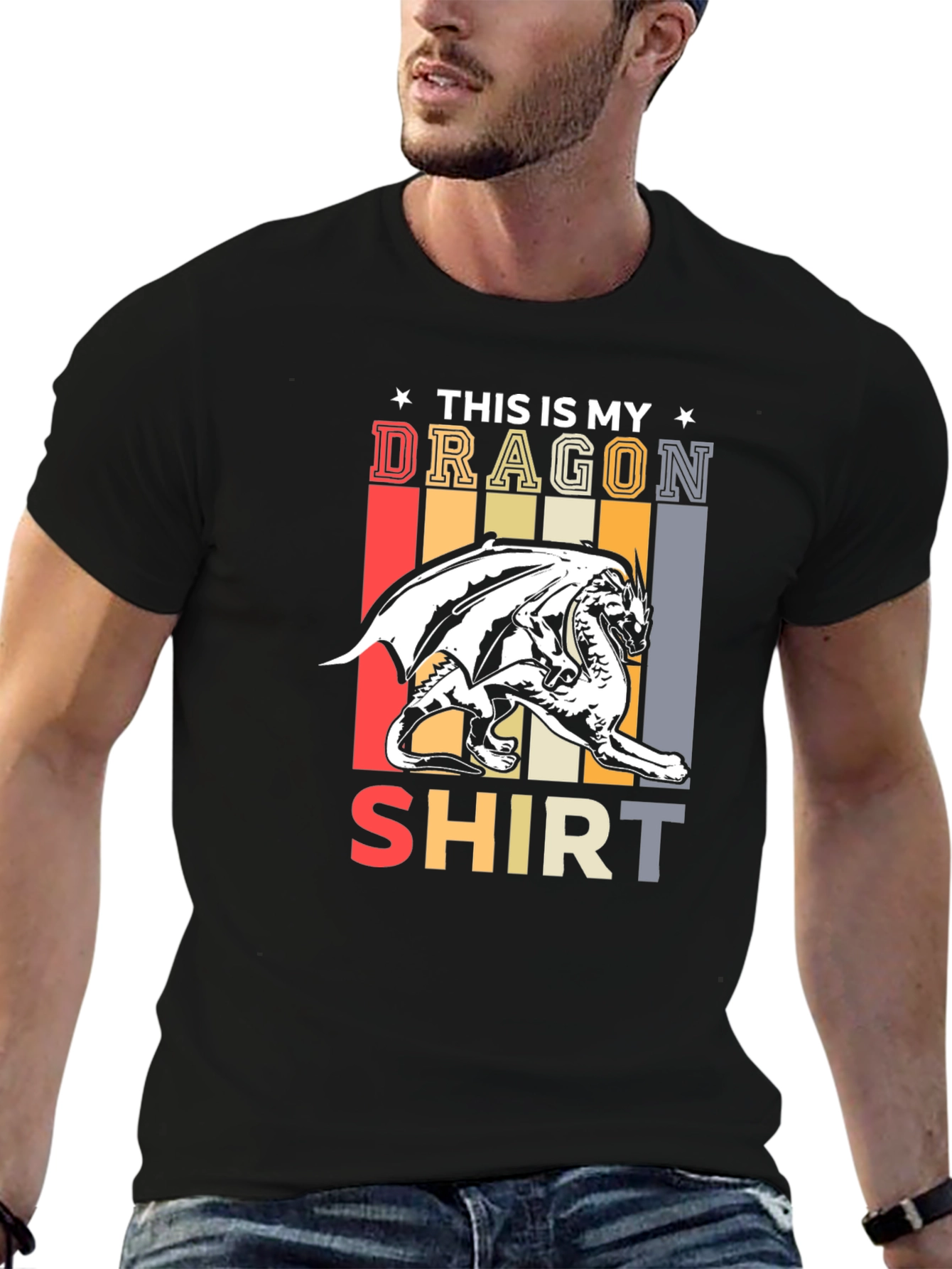 This Is My Dragon Shirt - Graphic Tee
