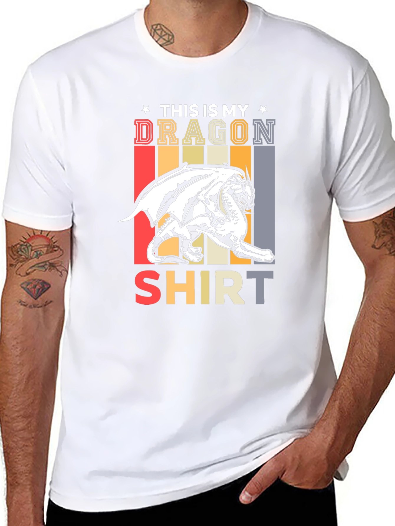 This Is My Dragon Shirt - Graphic Tee