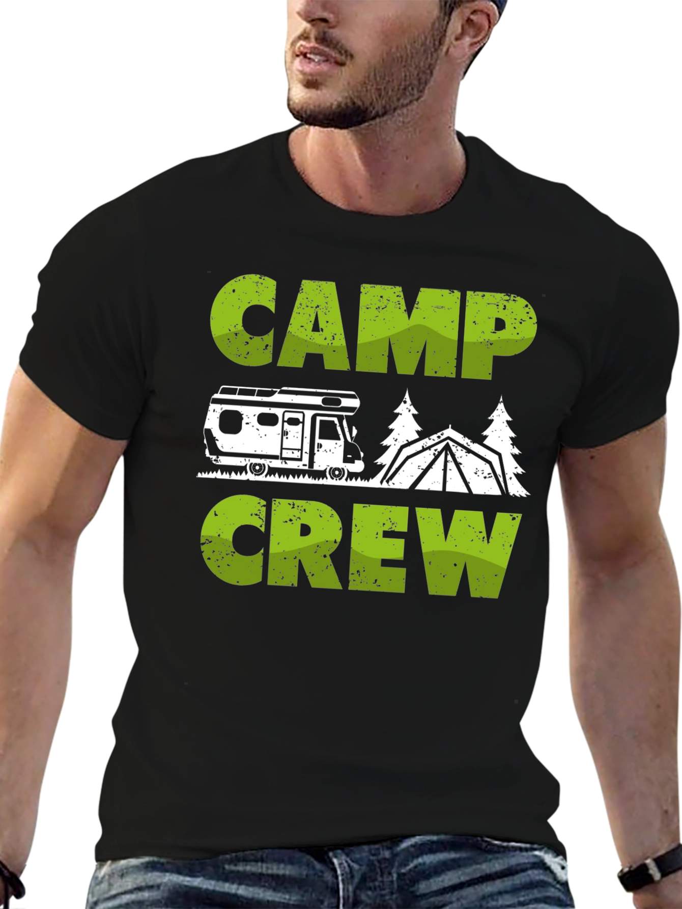 Camp Crew T-Shirt - Camping Adventure Tee
