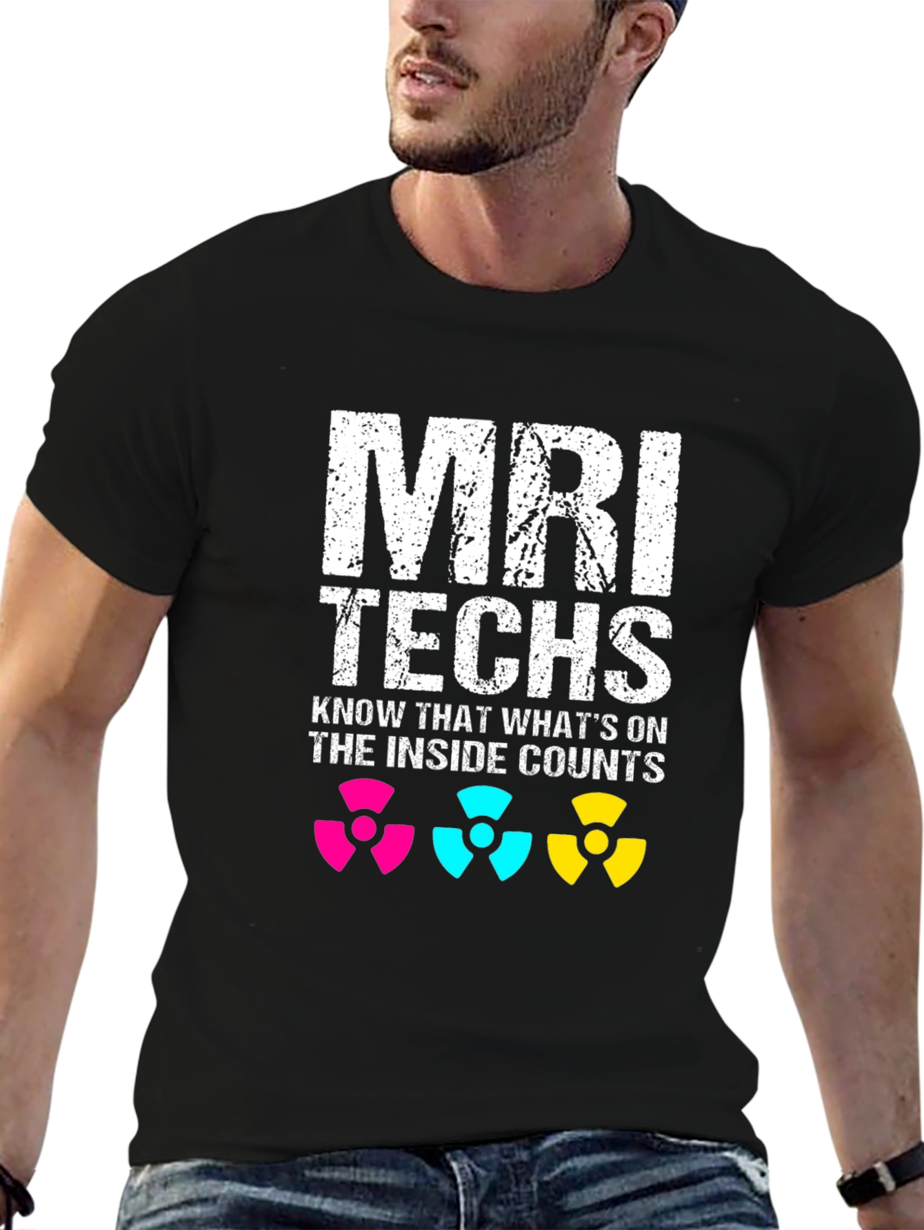 MRI Techs Inside Counts T-Shirt