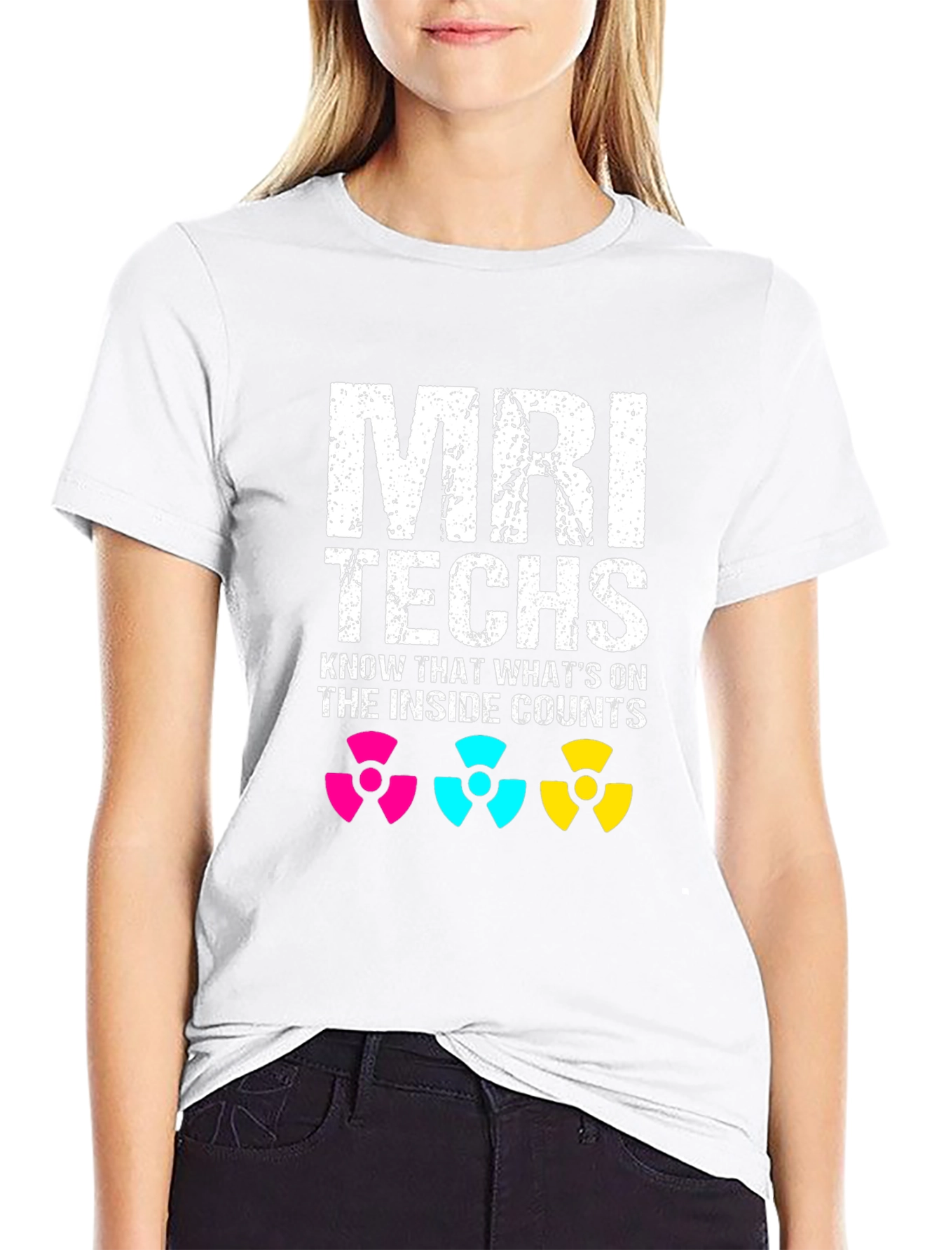 MRI Techs Inside Counts T-Shirt