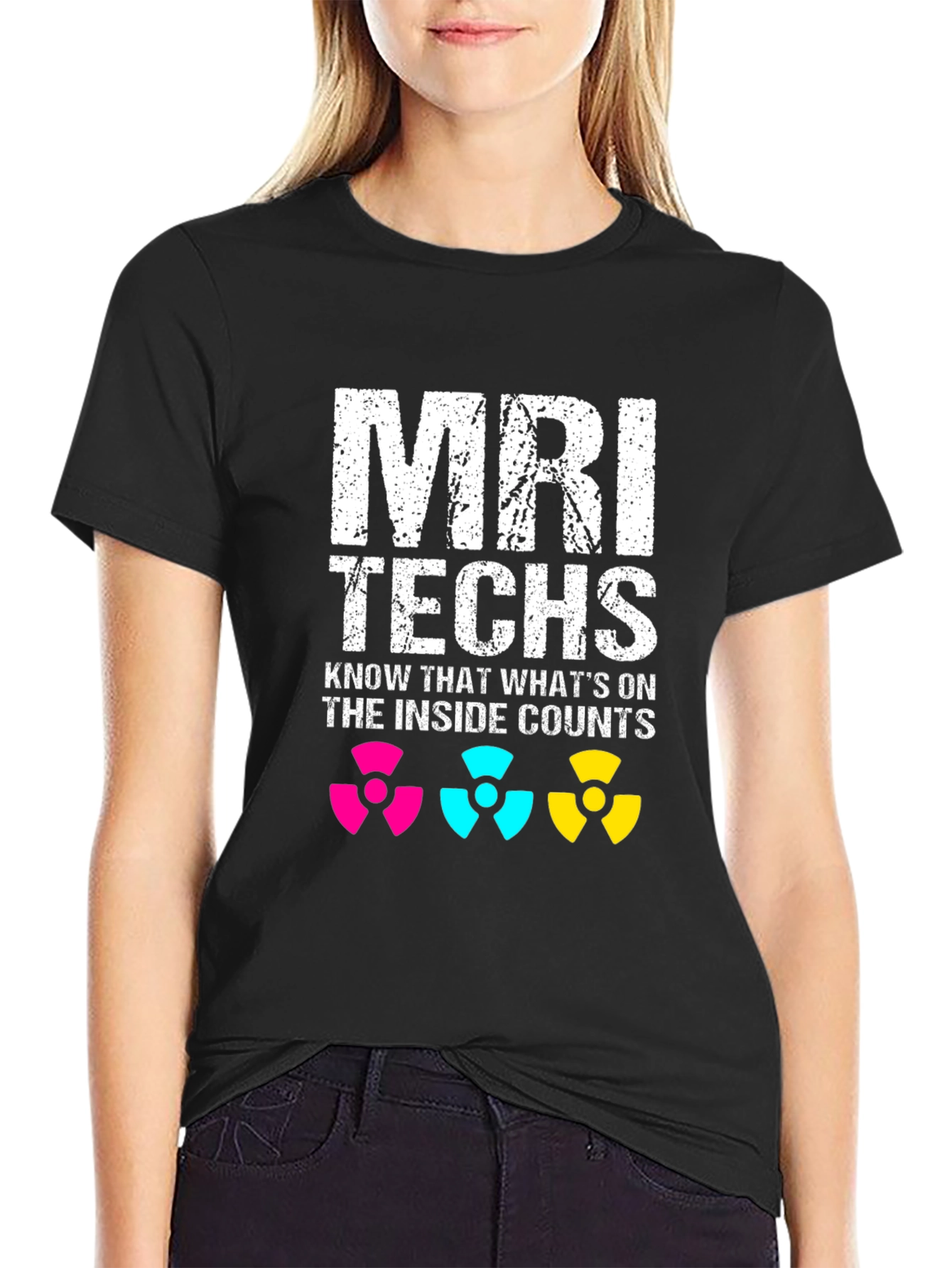 MRI Techs Inside Counts T-Shirt