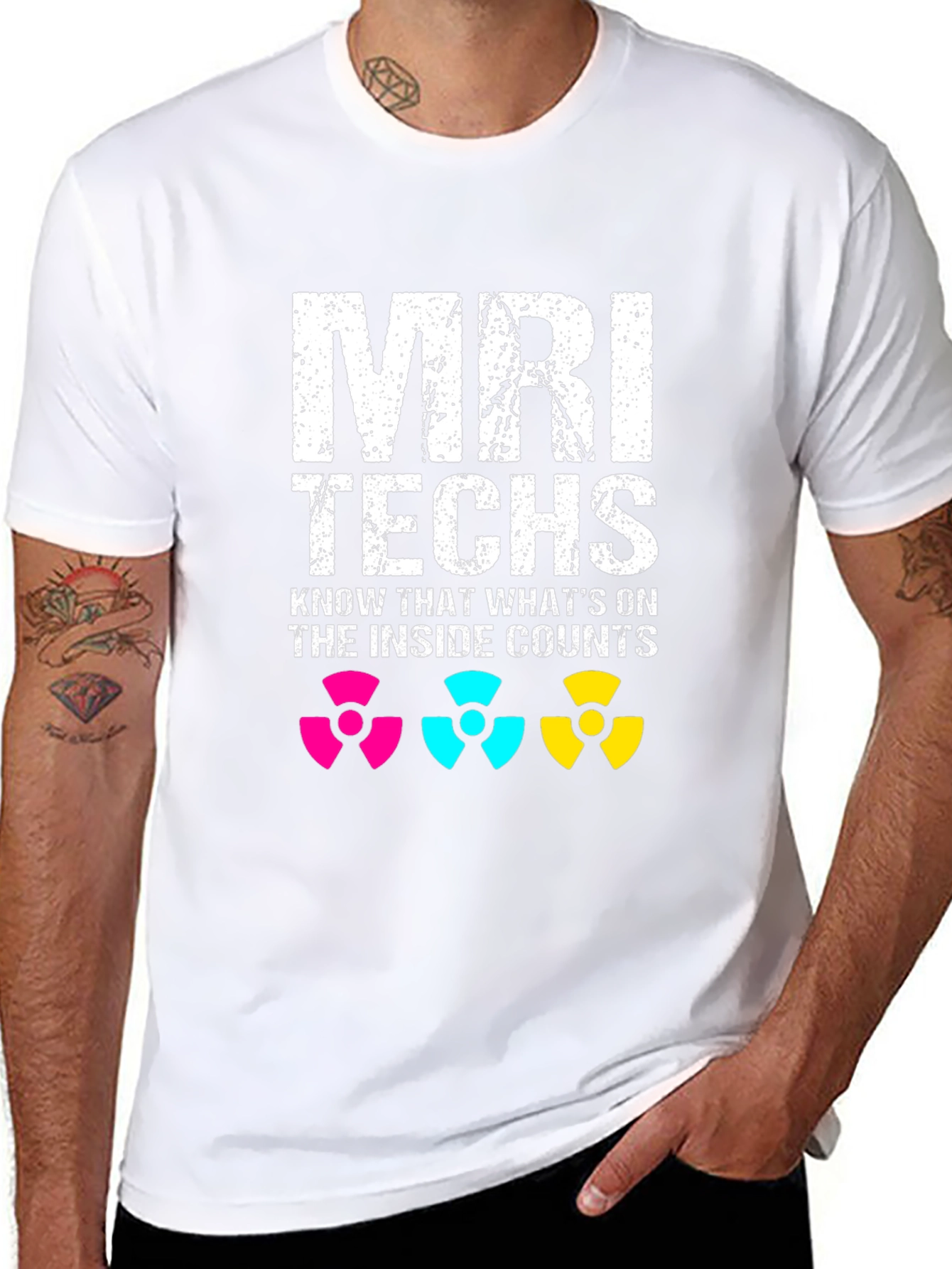 MRI Techs Inside Counts T-Shirt