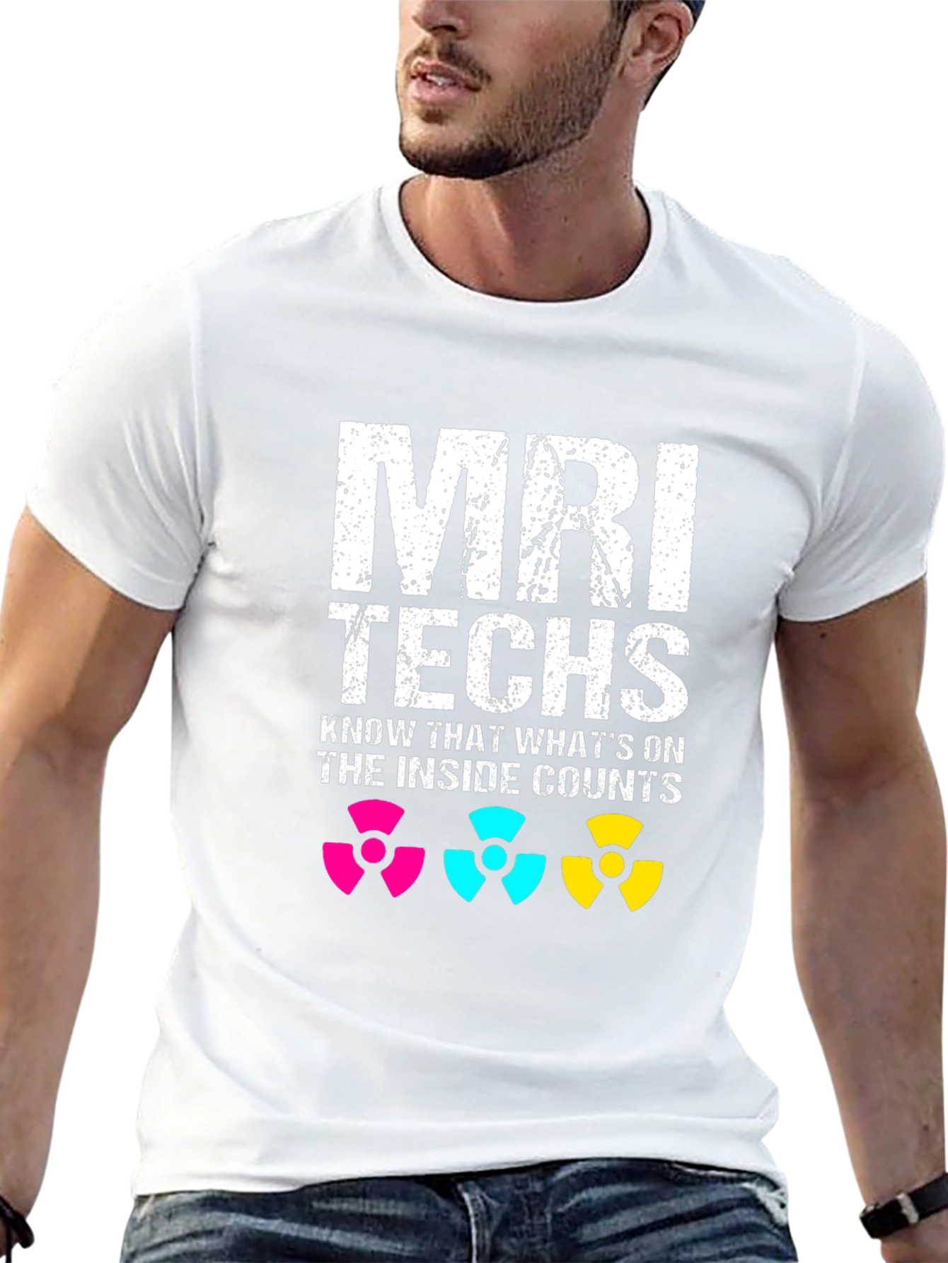 MRI Techs Inside Counts T-Shirt