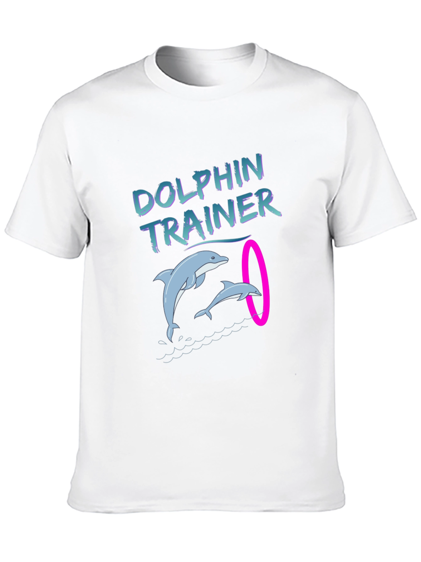 Dolphin Trainer Graphic T-Shirt