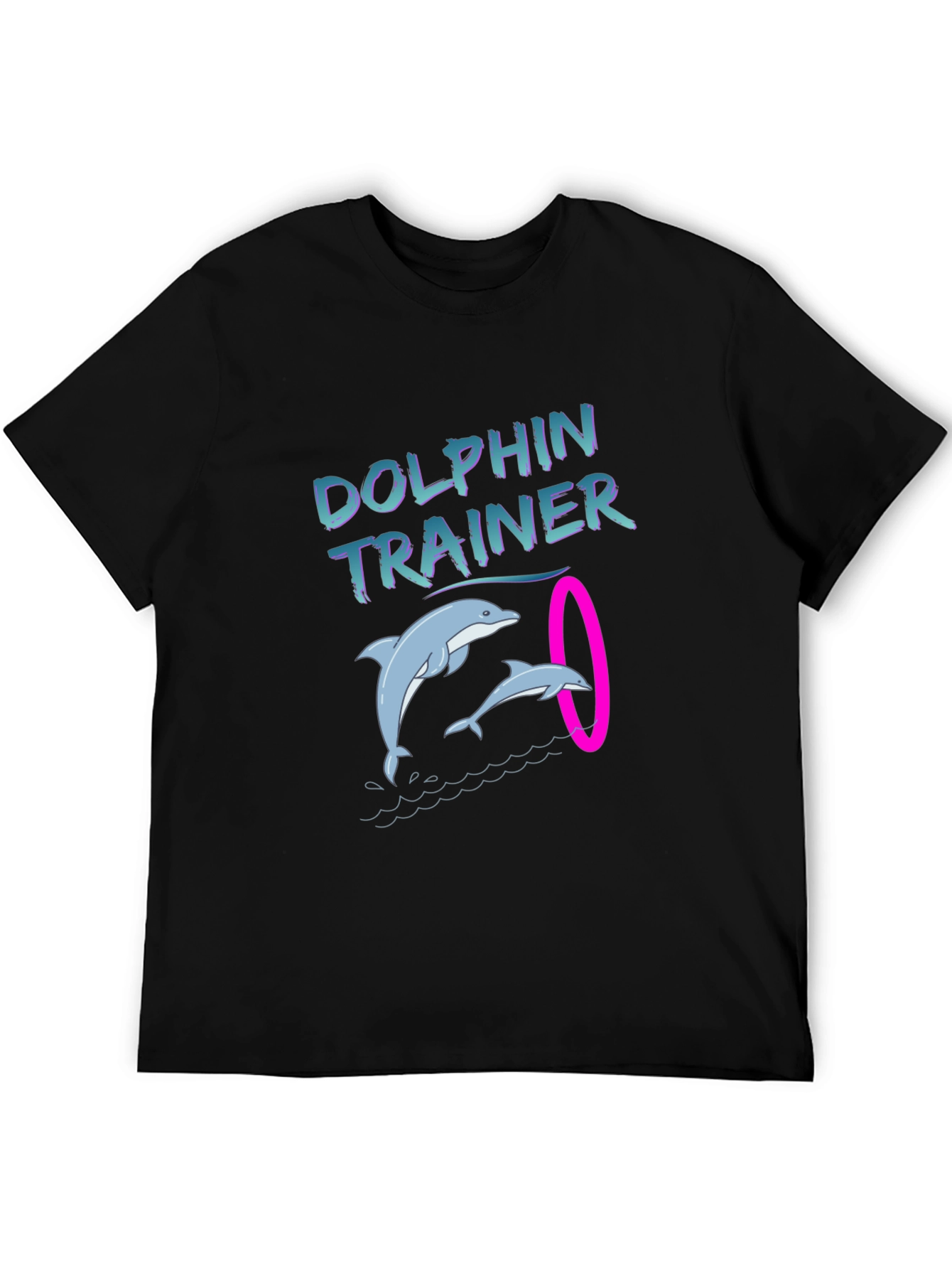 Dolphin Trainer Graphic T-Shirt