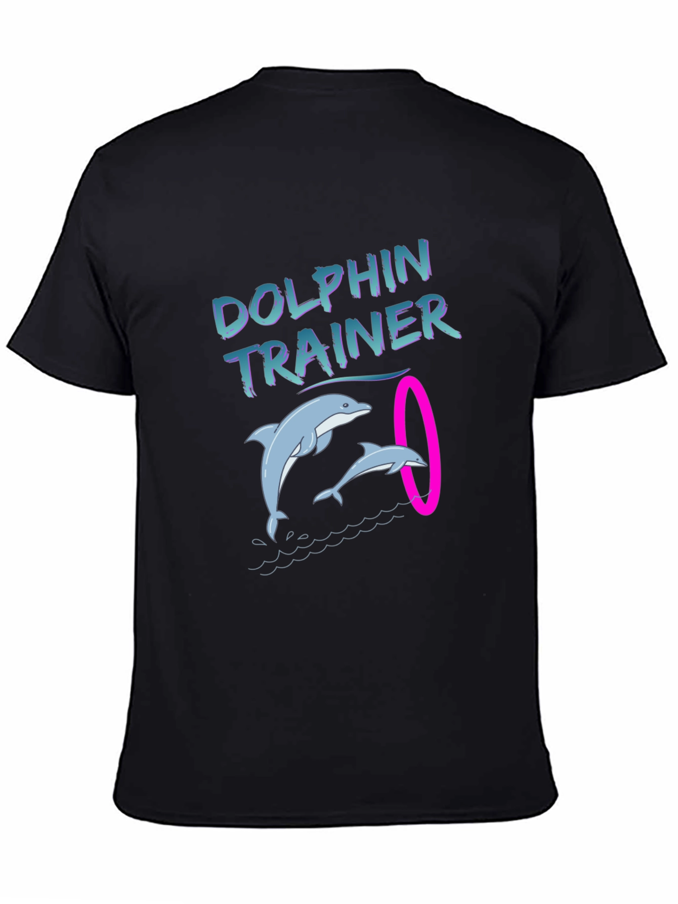 Dolphin Trainer Graphic T-Shirt