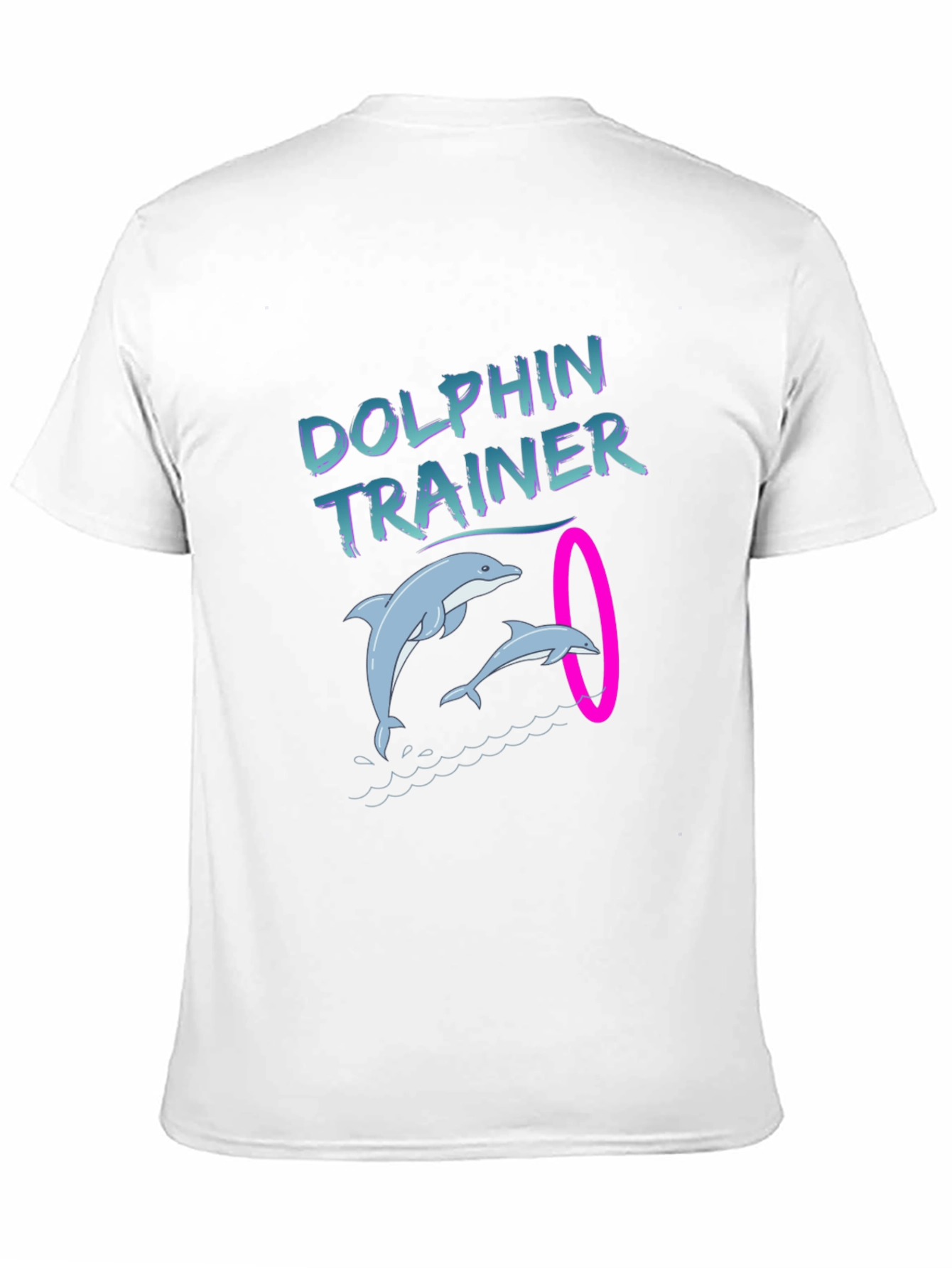 Dolphin Trainer Graphic T-Shirt