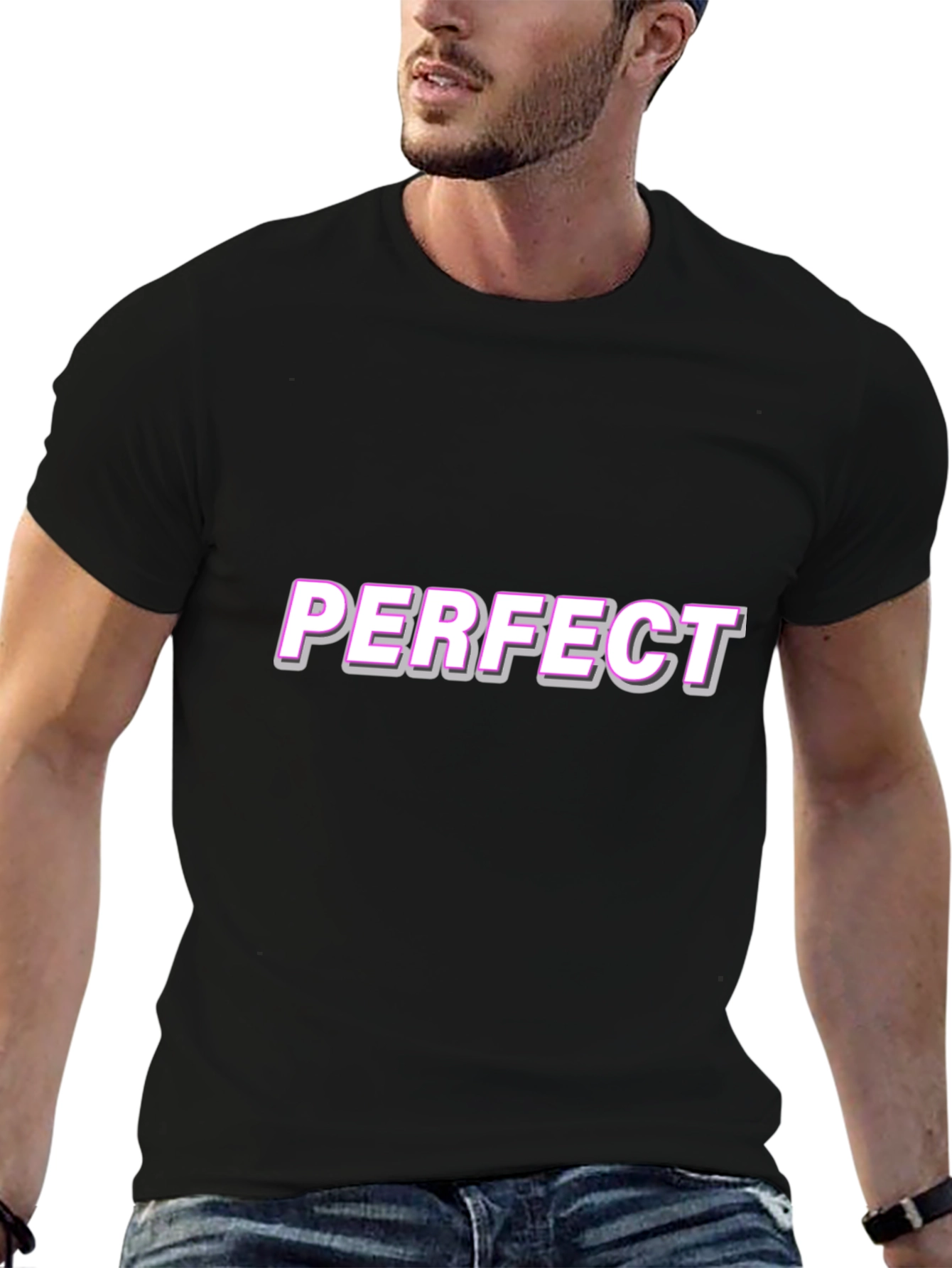 Perfect Graphic T-Shirt - Black