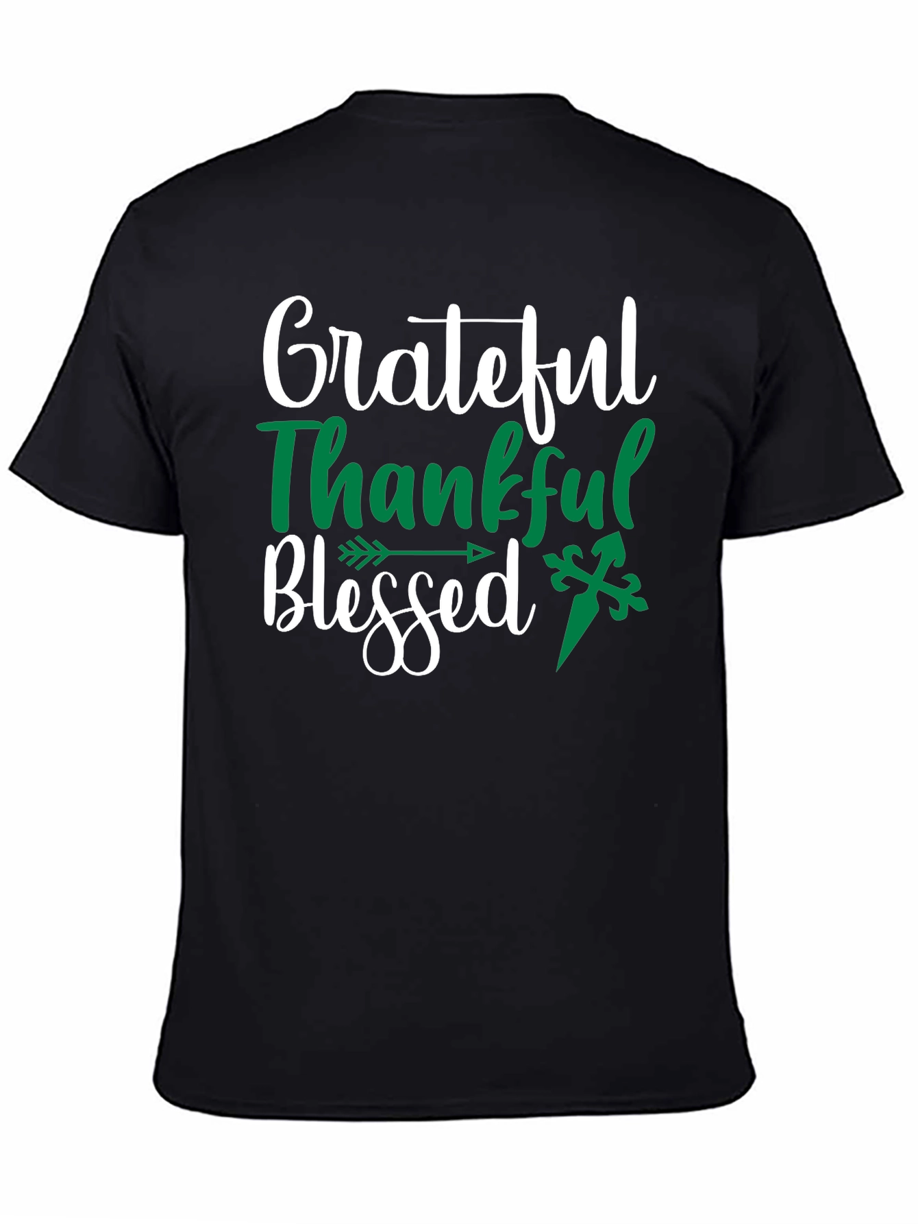 Grateful Thankful Blessed Graphic Tee