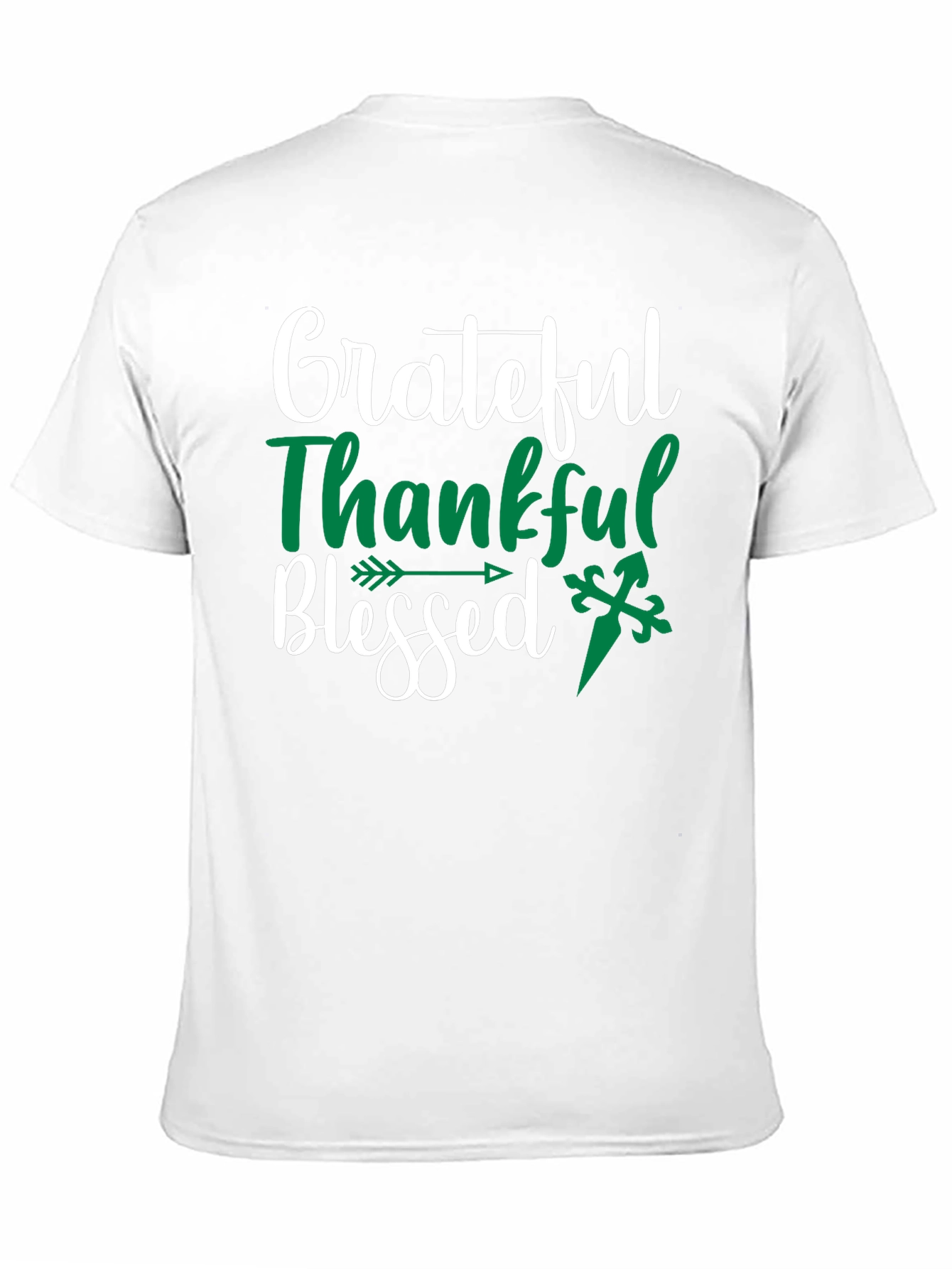 Grateful Thankful Blessed Graphic Tee