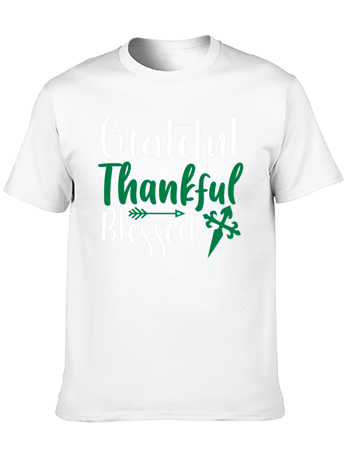 Grateful Thankful Blessed Graphic Tee