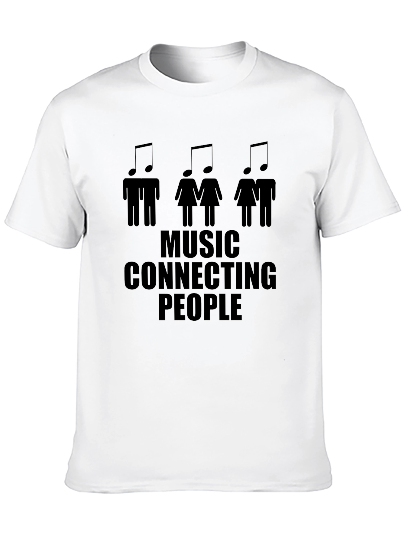 Music Connecting People Graphic Tee