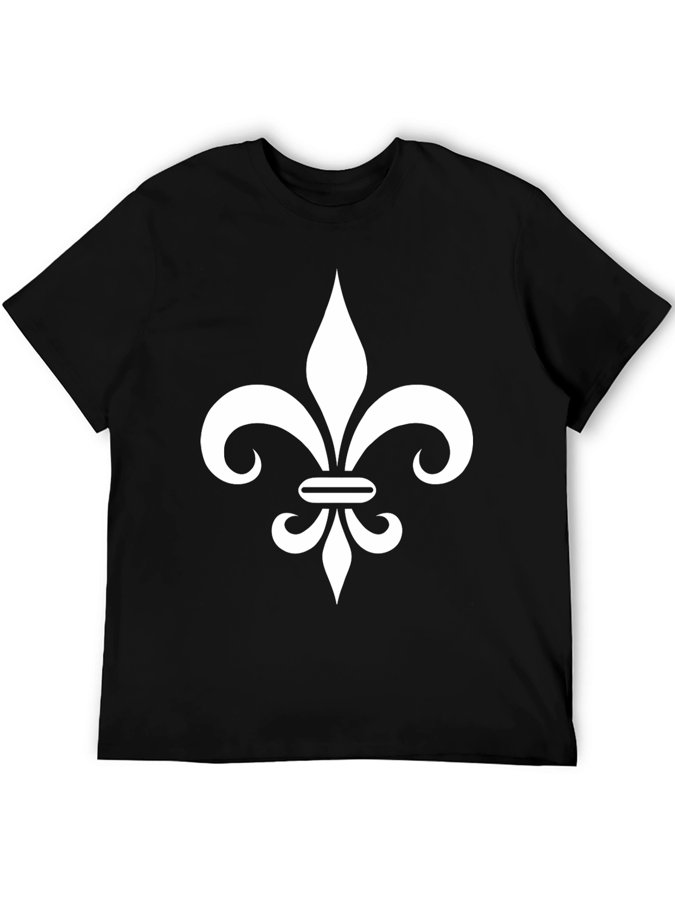 Fleur-de-lis Black T-Shirt