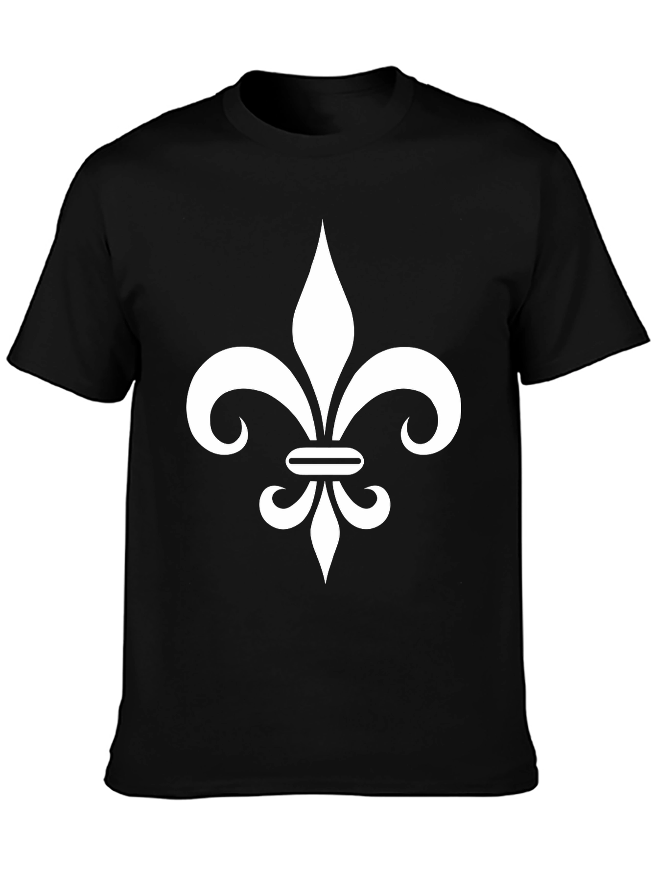 Fleur-de-lis Black T-Shirt