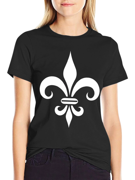 Fleur-de-lis Black T-Shirt