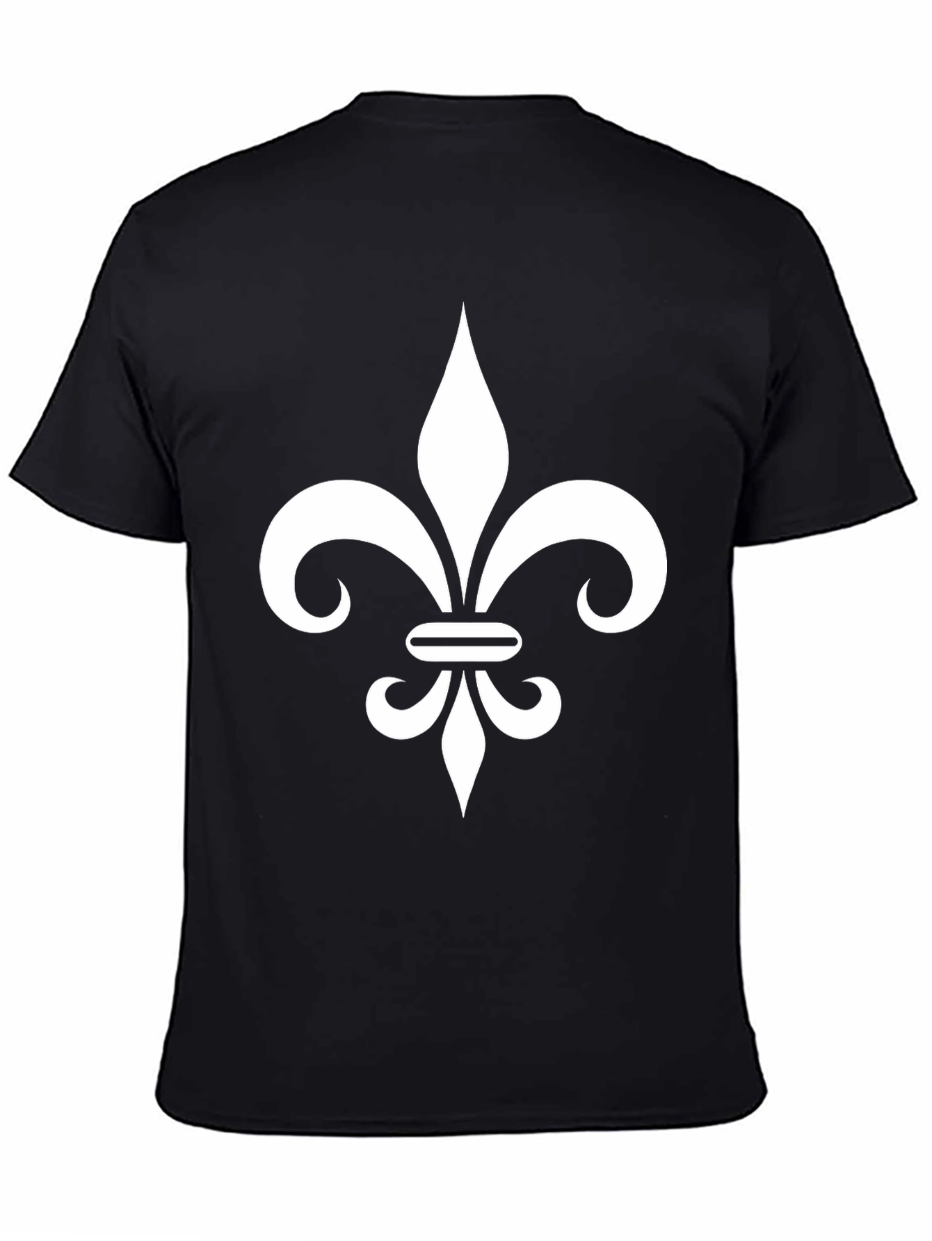 Fleur-de-lis Black T-Shirt