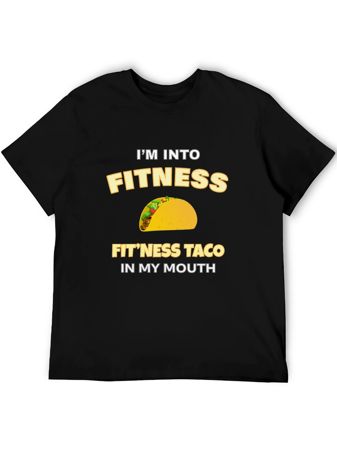 Im Into Fitness Taco Graphic T-Shirt
