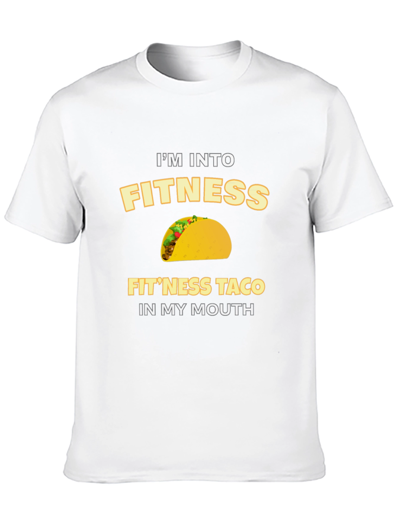 Im Into Fitness Taco Graphic T-Shirt