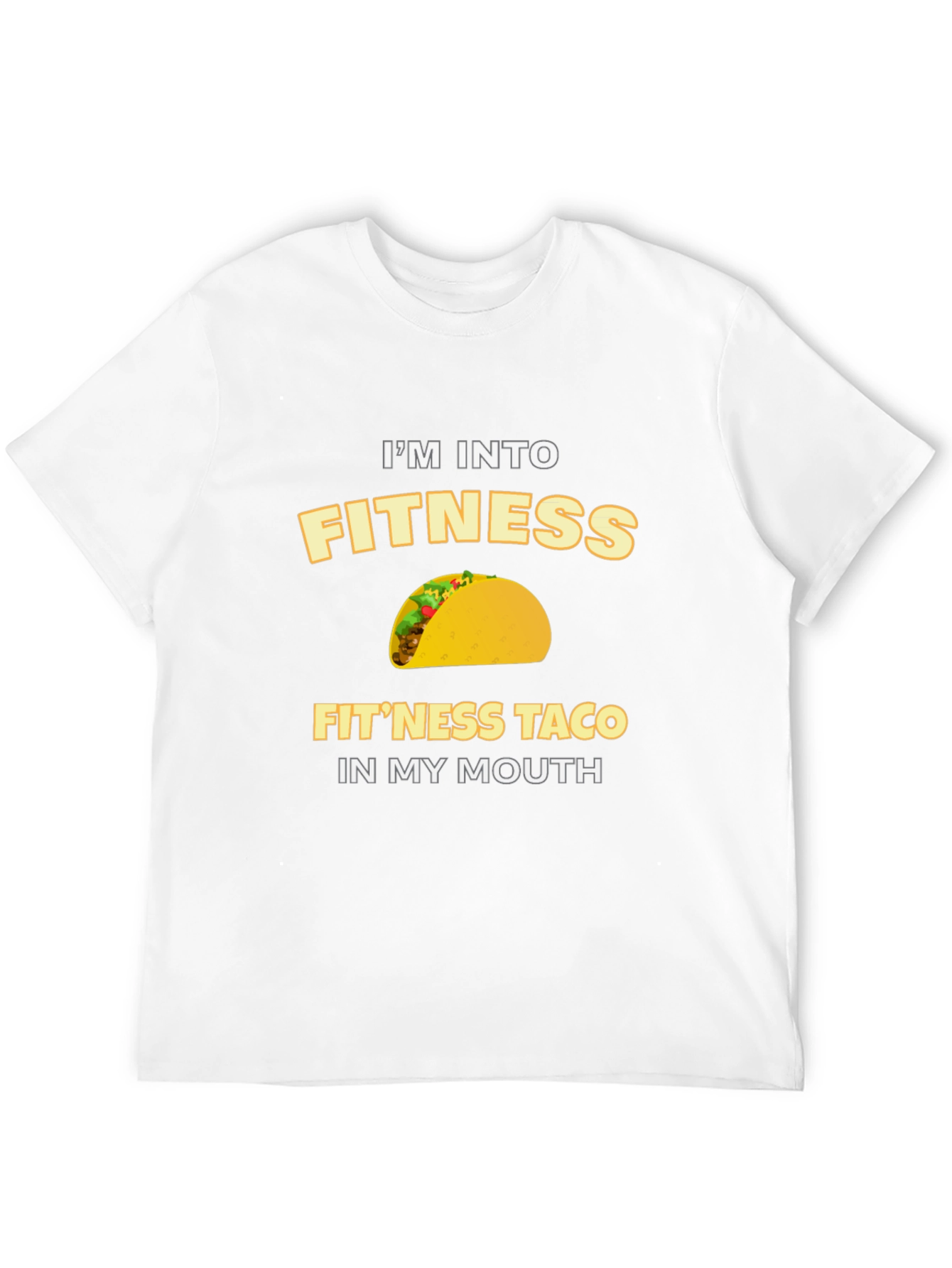 Im Into Fitness Taco Graphic T-Shirt