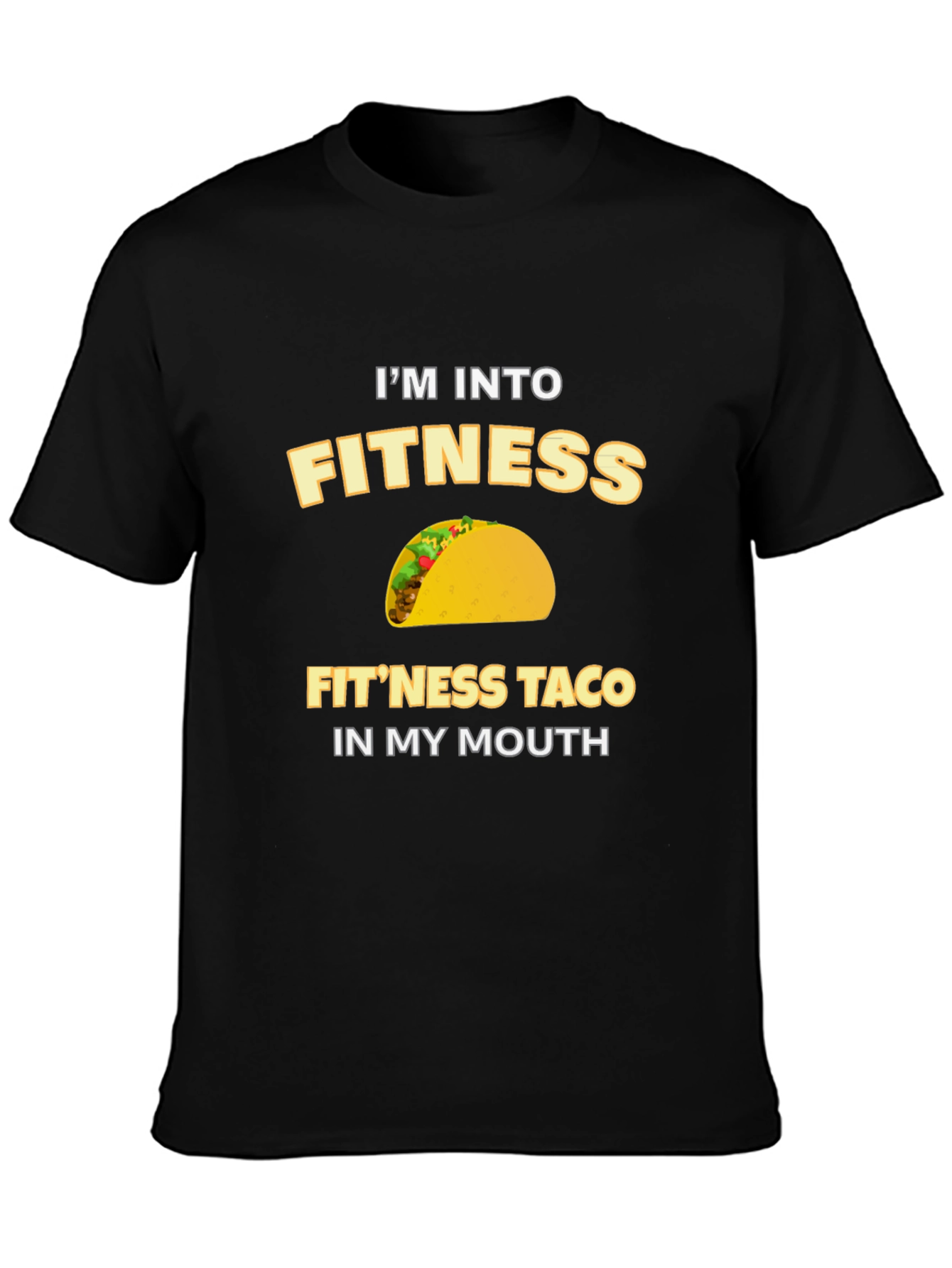 Im Into Fitness Taco Graphic T-Shirt