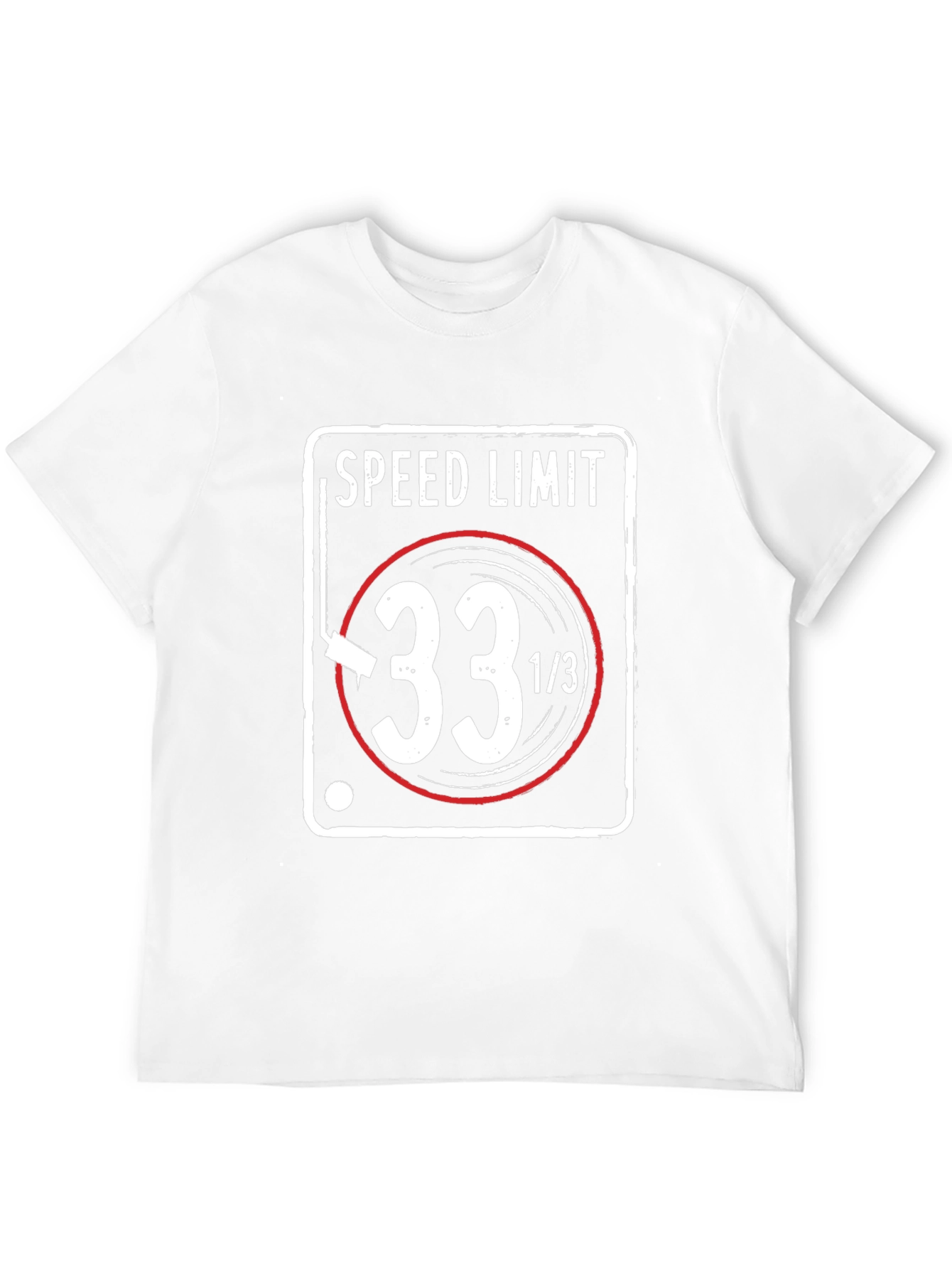 33 1/3 RPM Speed Limit T-Shirt