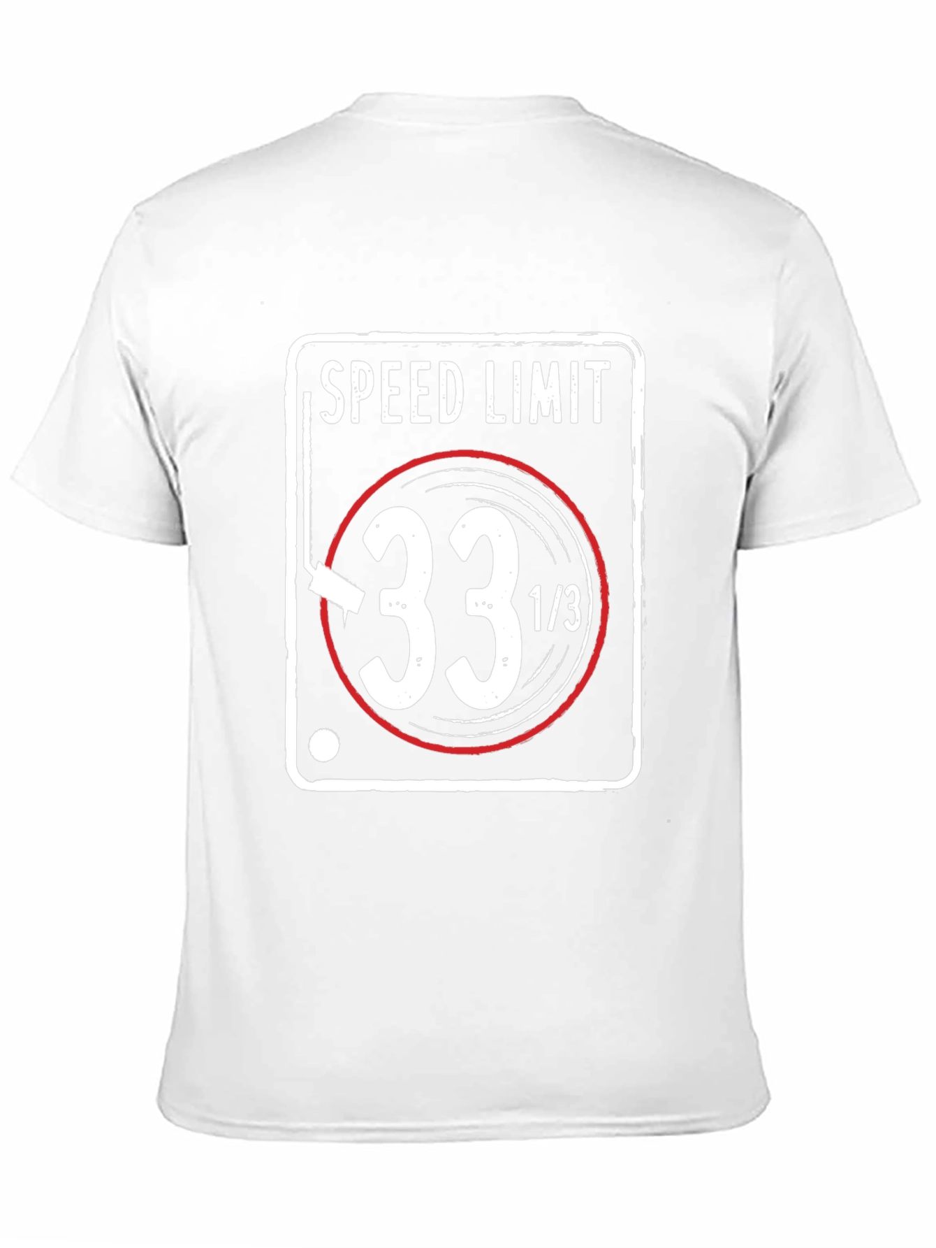 33 1/3 RPM Speed Limit T-Shirt