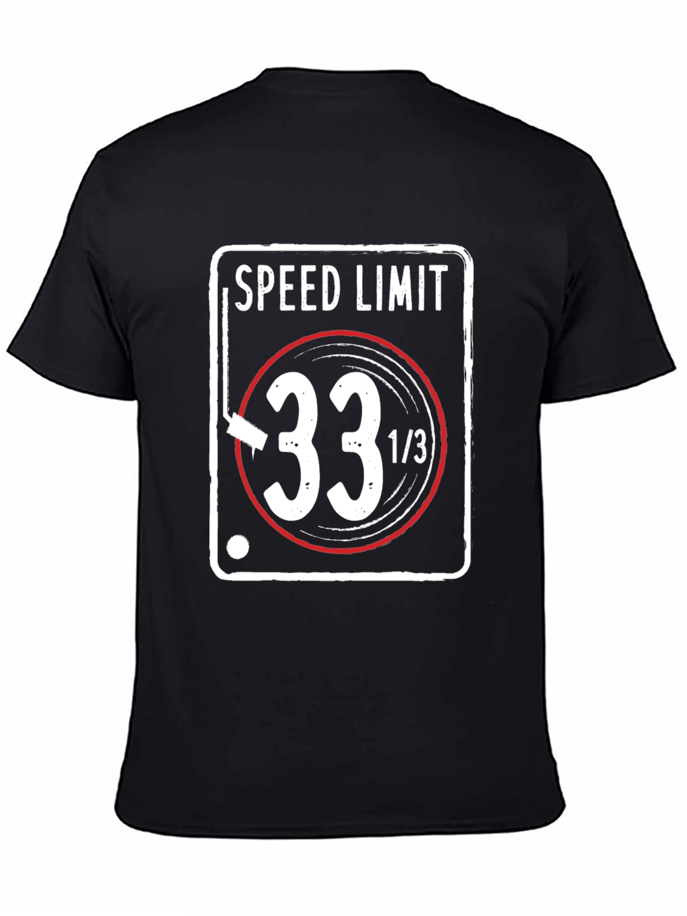 33 1/3 RPM Speed Limit T-Shirt