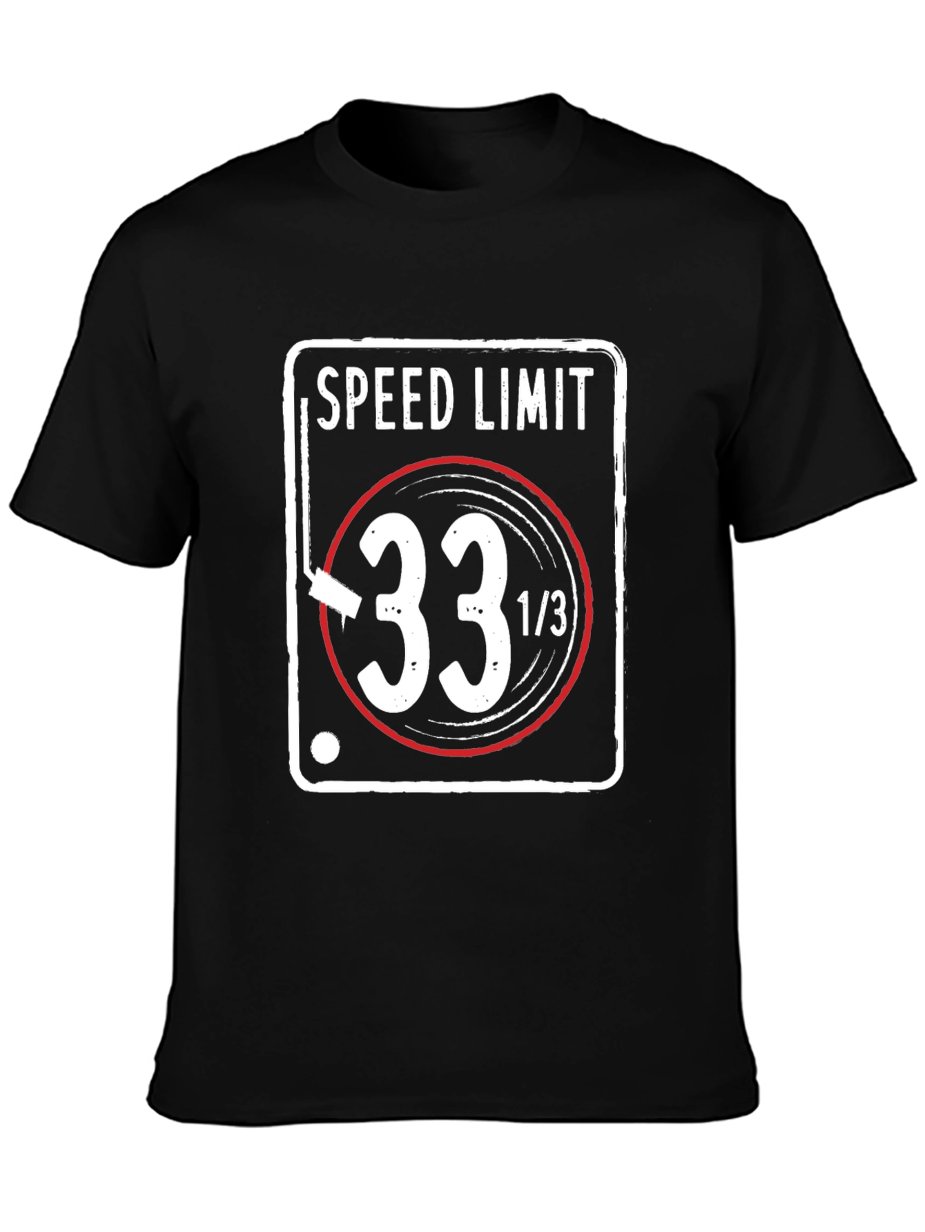 33 1/3 RPM Speed Limit T-Shirt