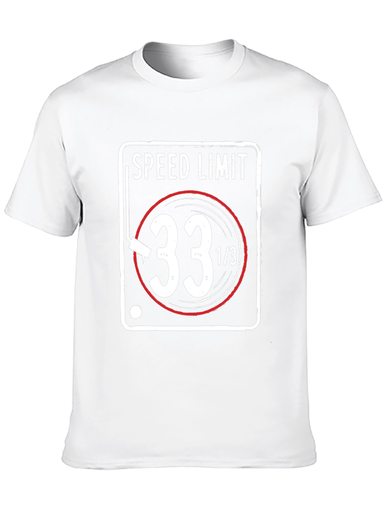 33 1/3 RPM Speed Limit T-Shirt
