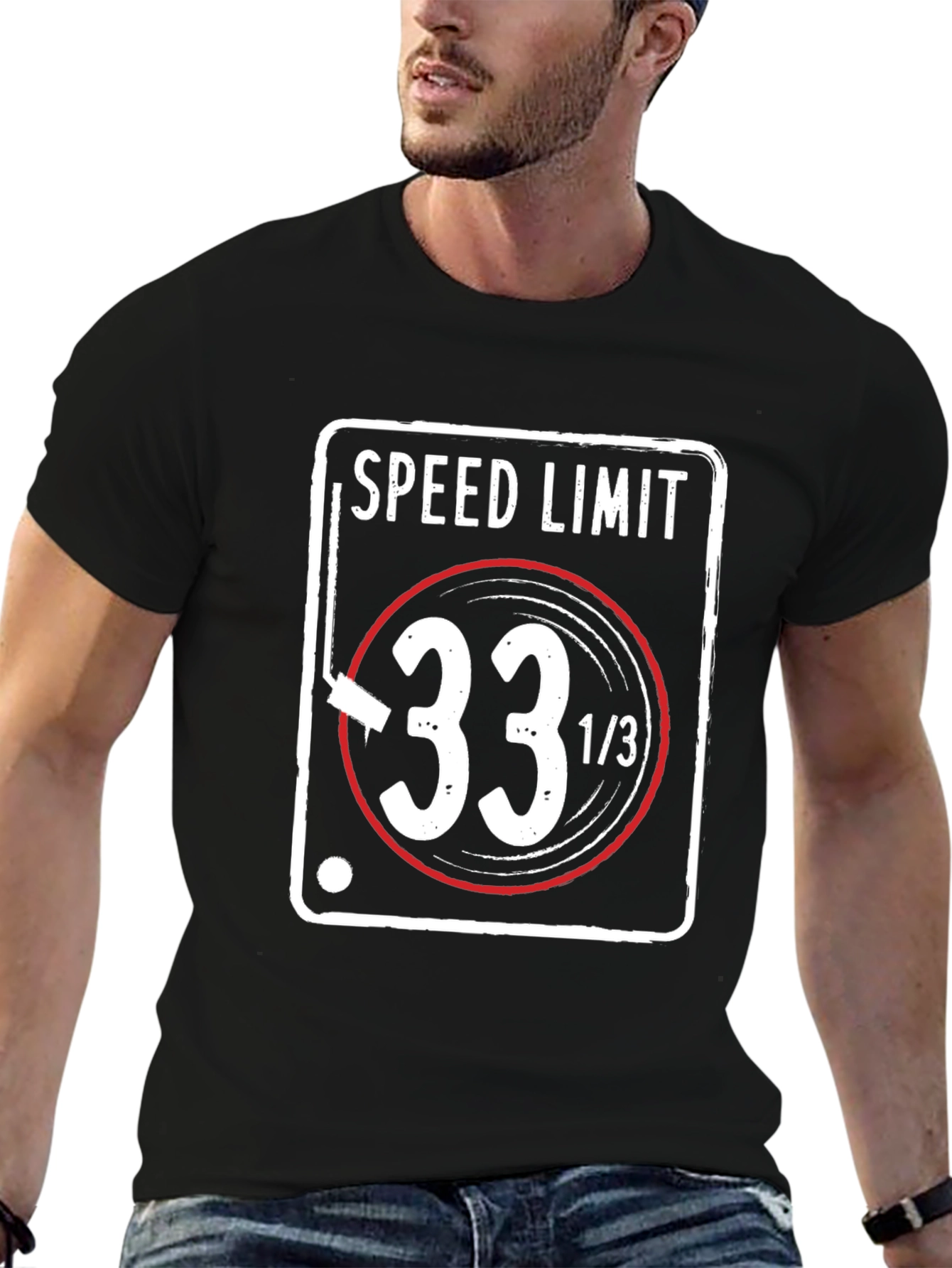 33 1/3 RPM Speed Limit T-Shirt
