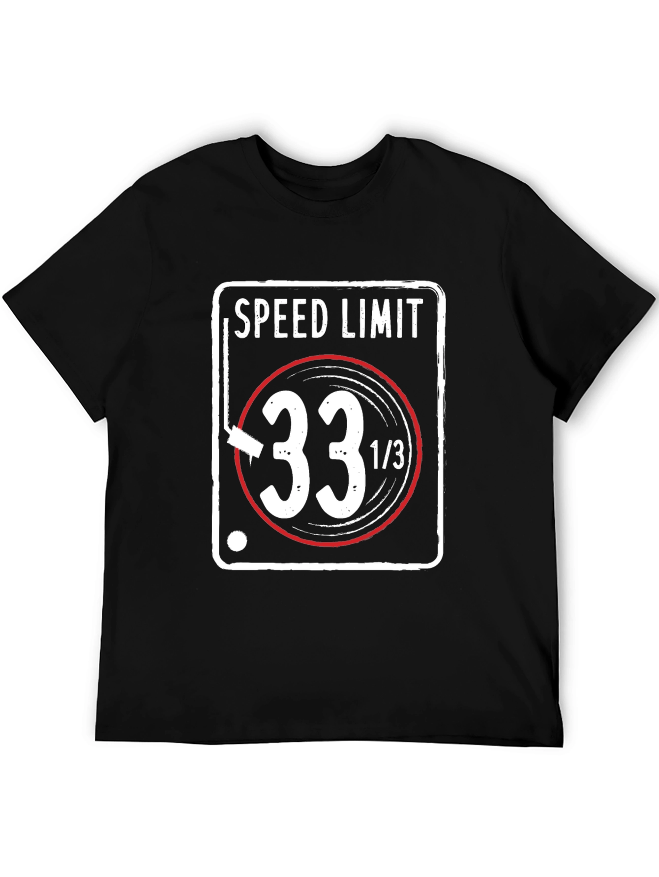 33 1/3 RPM Speed Limit T-Shirt