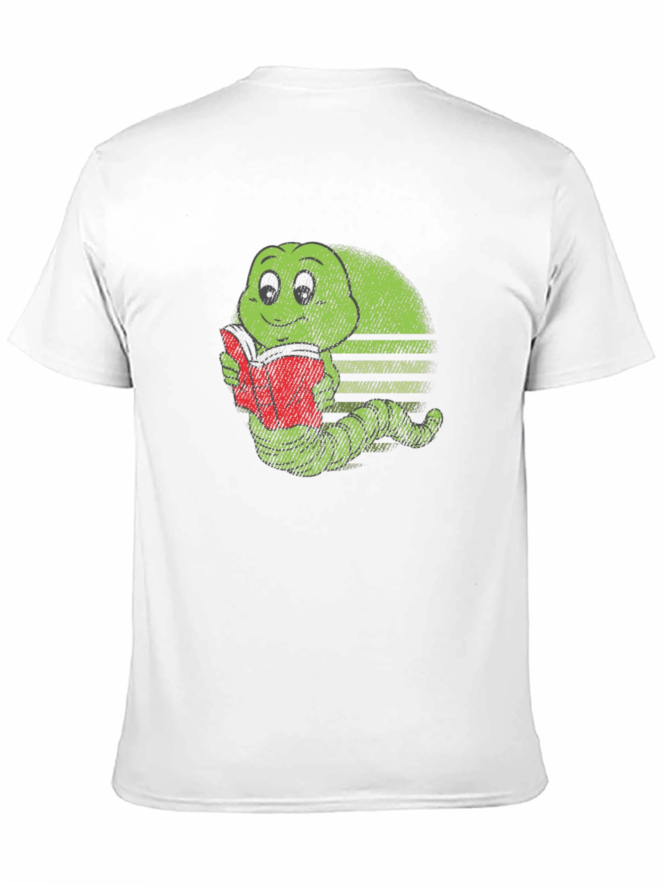 Bookworm Caterpillar Graphic Tee - Soft Cotton