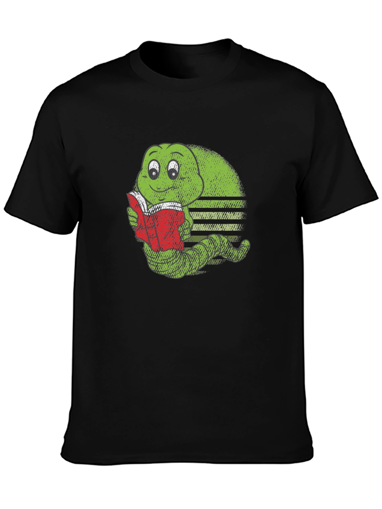 Bookworm Caterpillar Graphic Tee - Soft Cotton