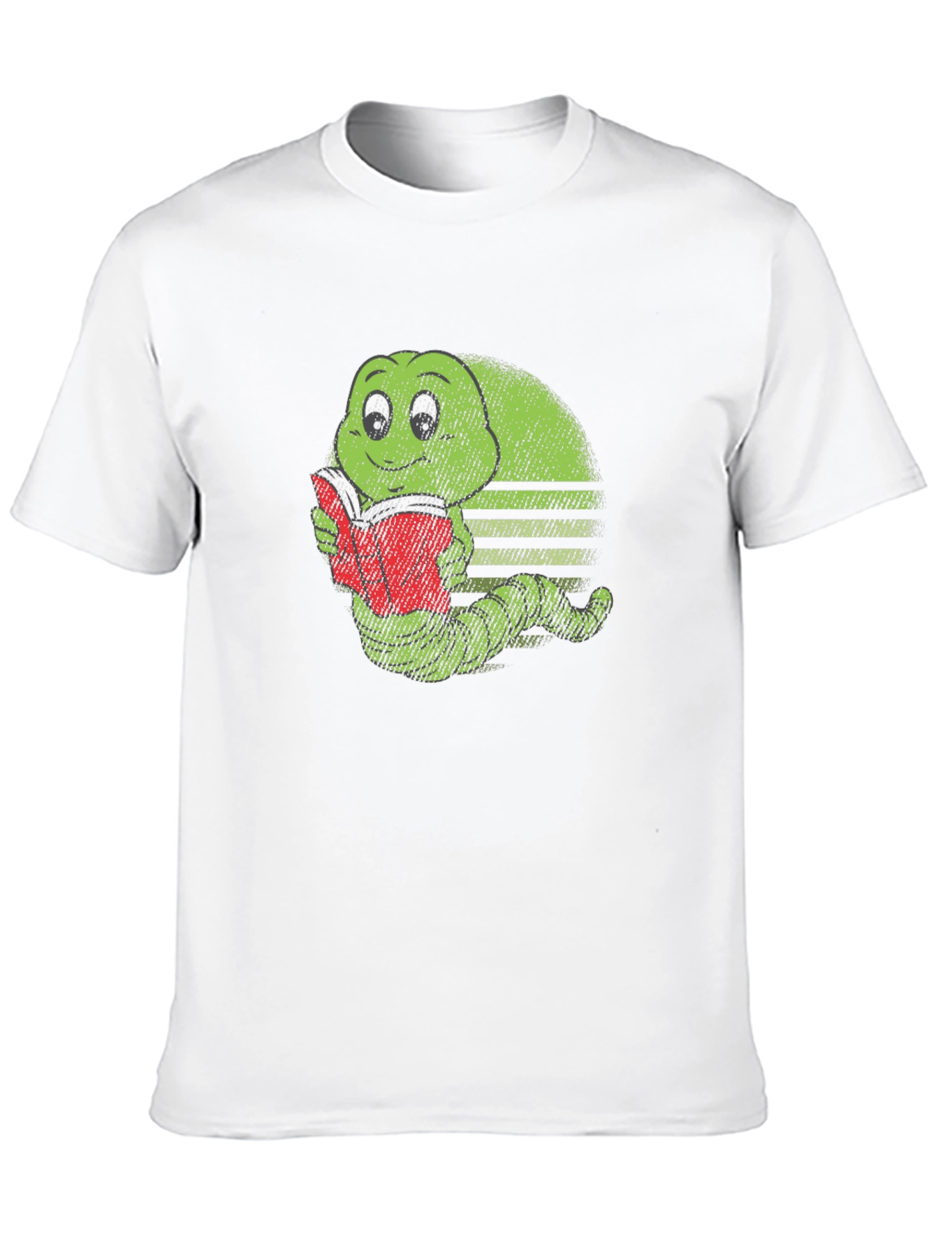 Bookworm Caterpillar Graphic Tee - Soft Cotton