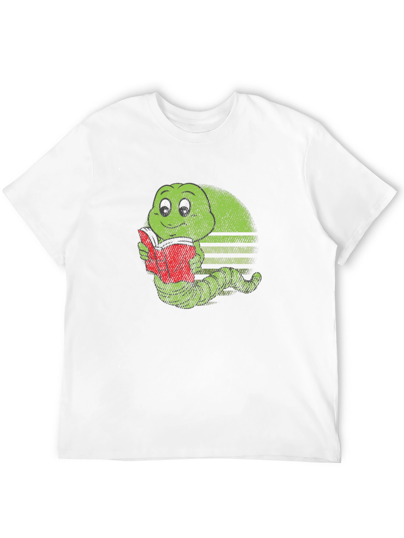 Bookworm Caterpillar Graphic Tee - Soft Cotton