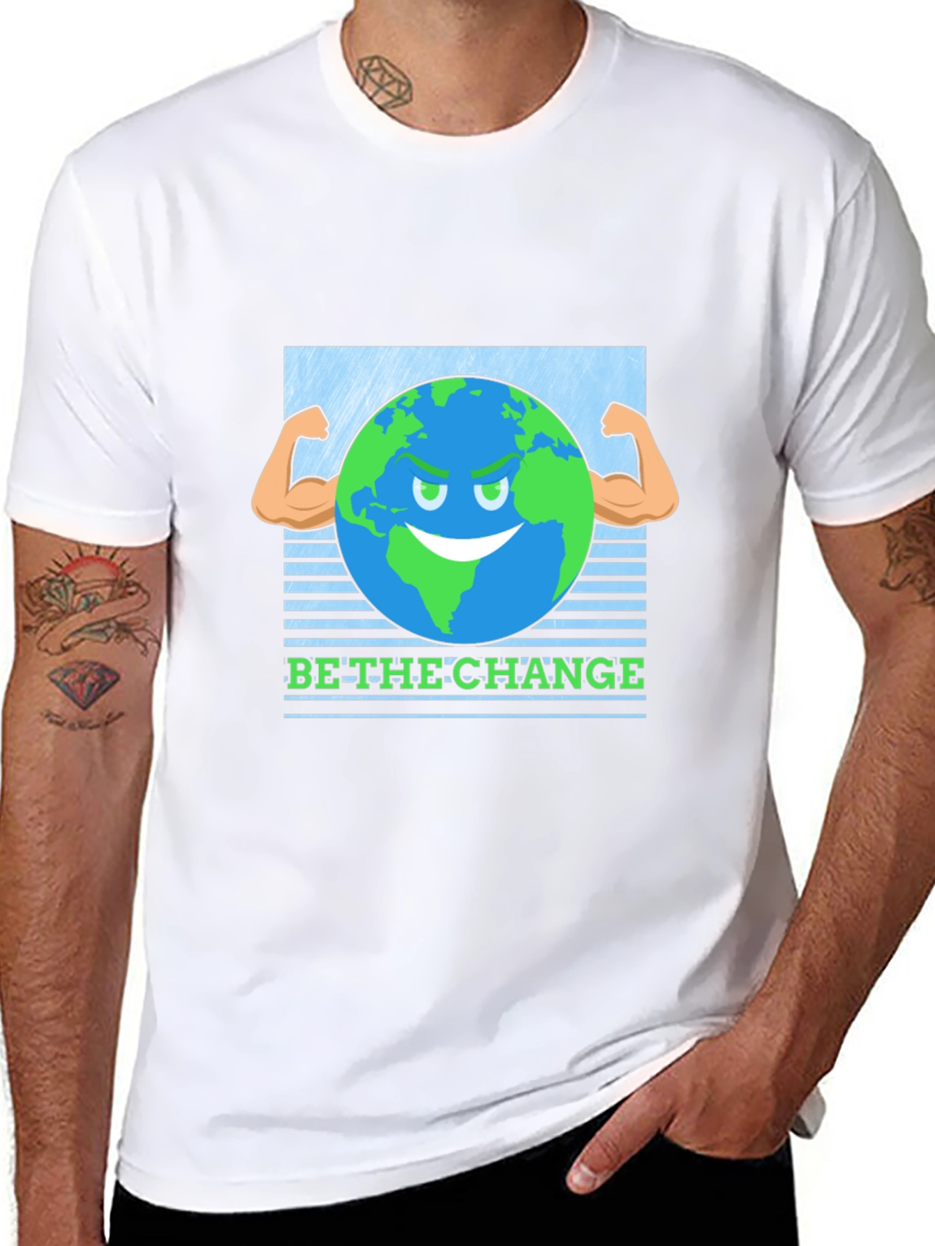 Be The Change Graphic Tee