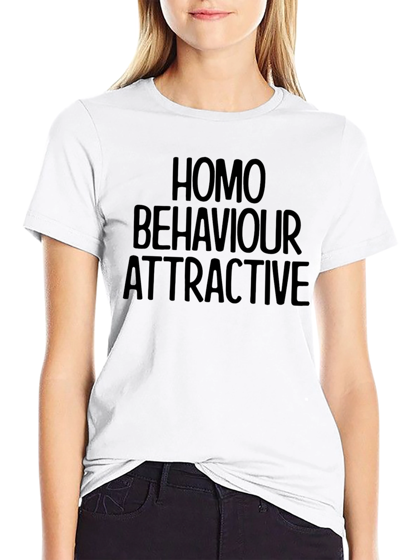 Homo Behaviour Attractive - Graphic T-Shirt