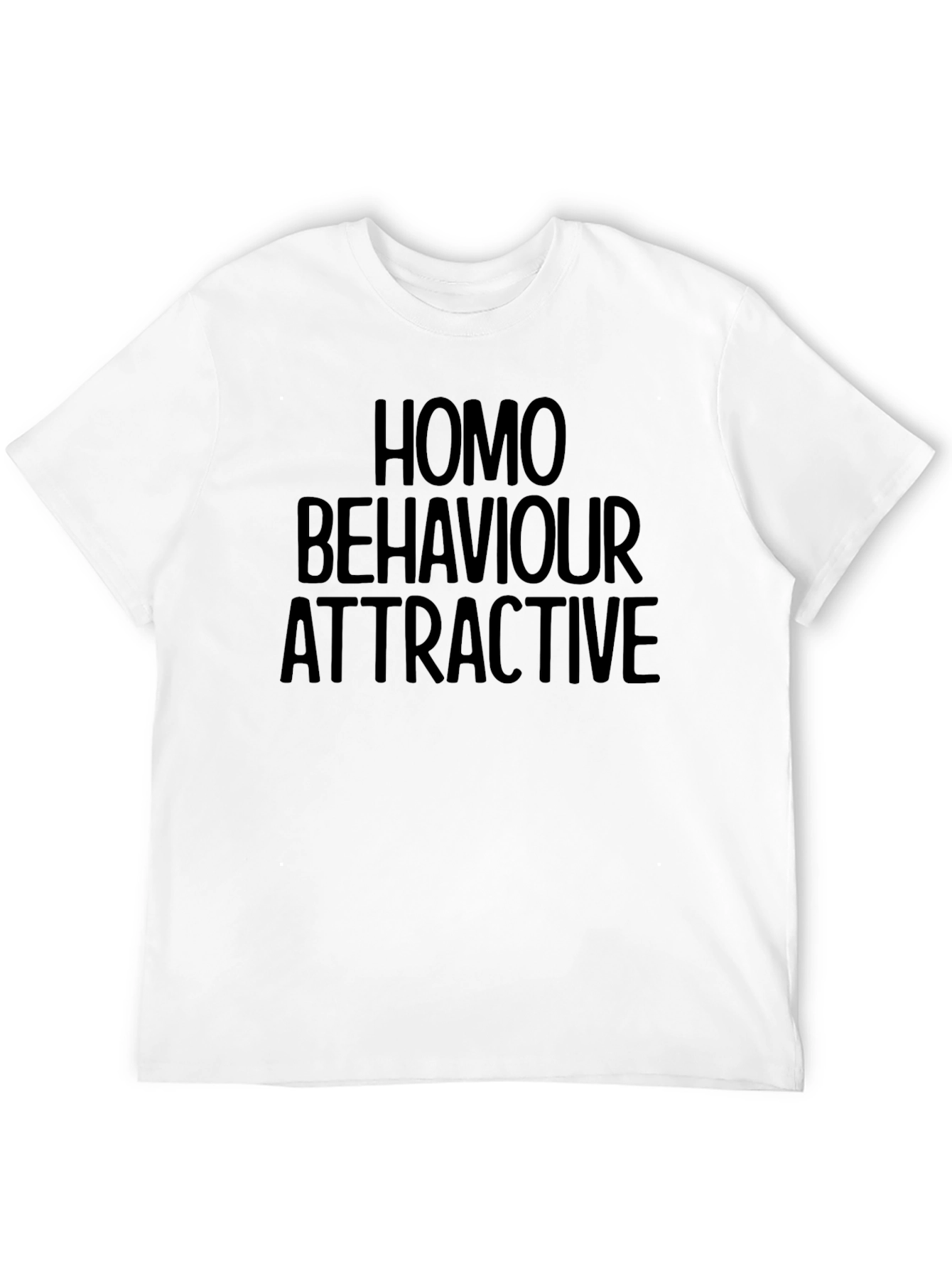 Homo Behaviour Attractive - Graphic T-Shirt